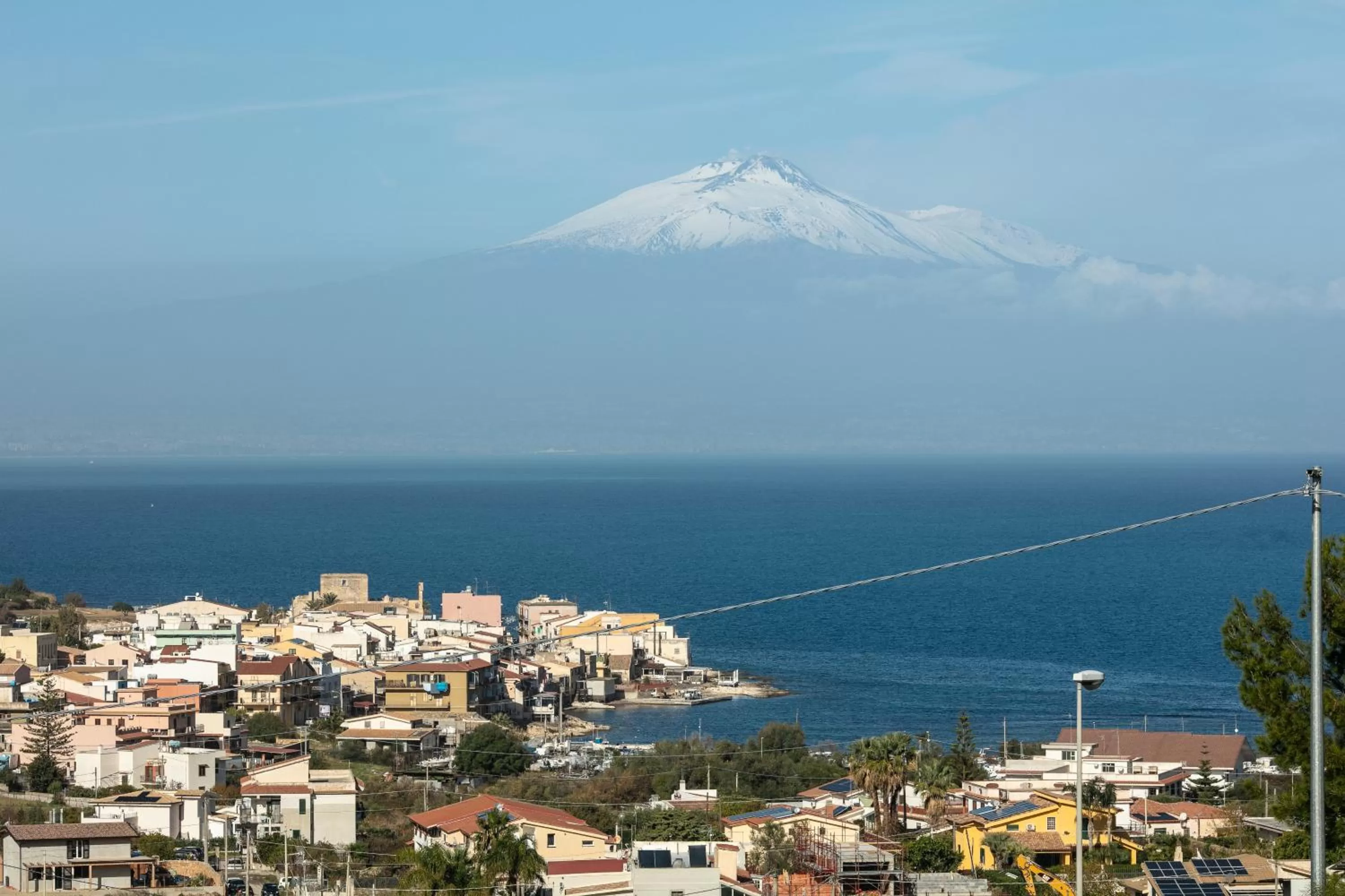 Natural landscape in Etnamare Brucoli
