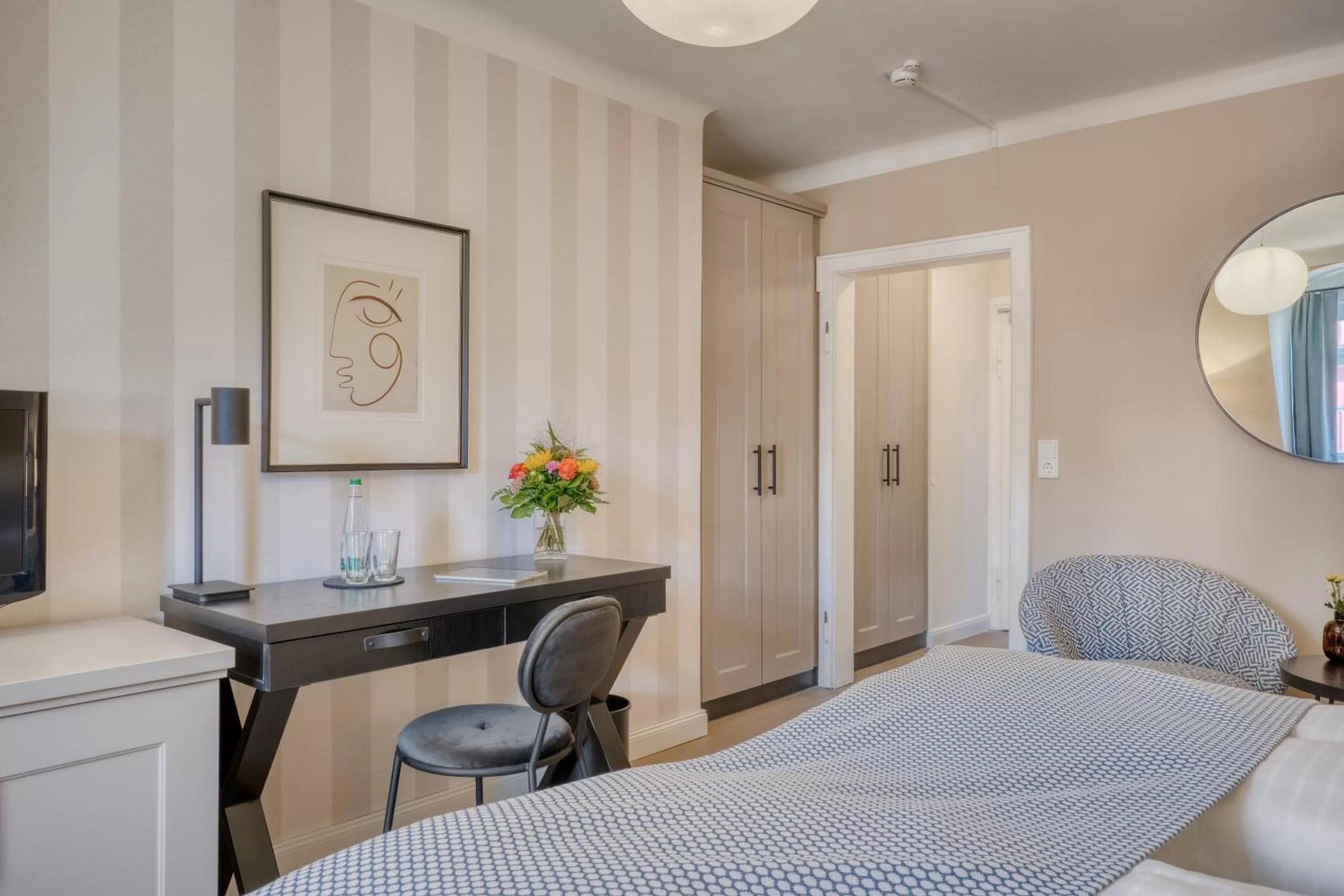 Bedroom, Bed in Hotel Eisenhut