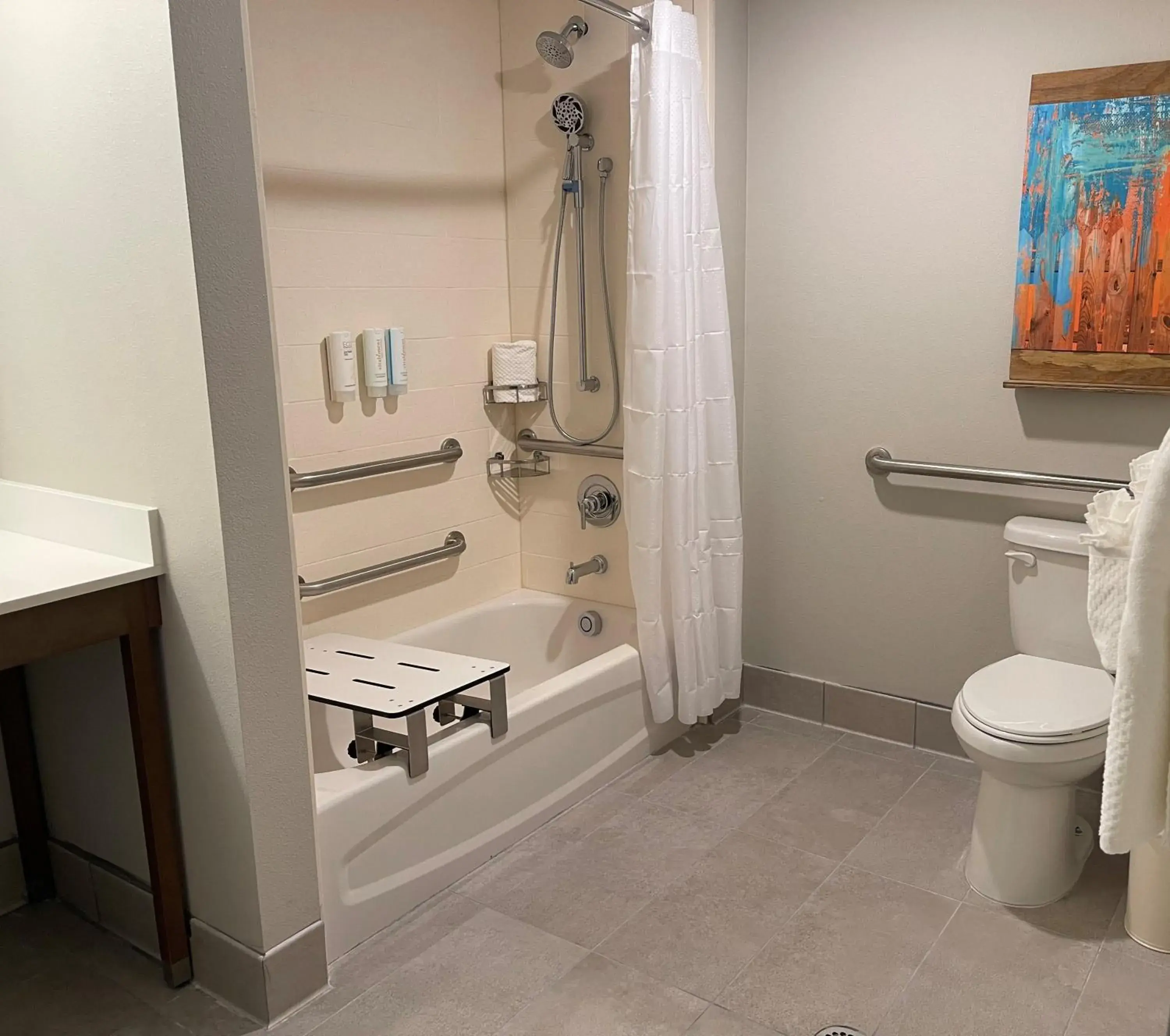 Bathroom in MainStay Suites