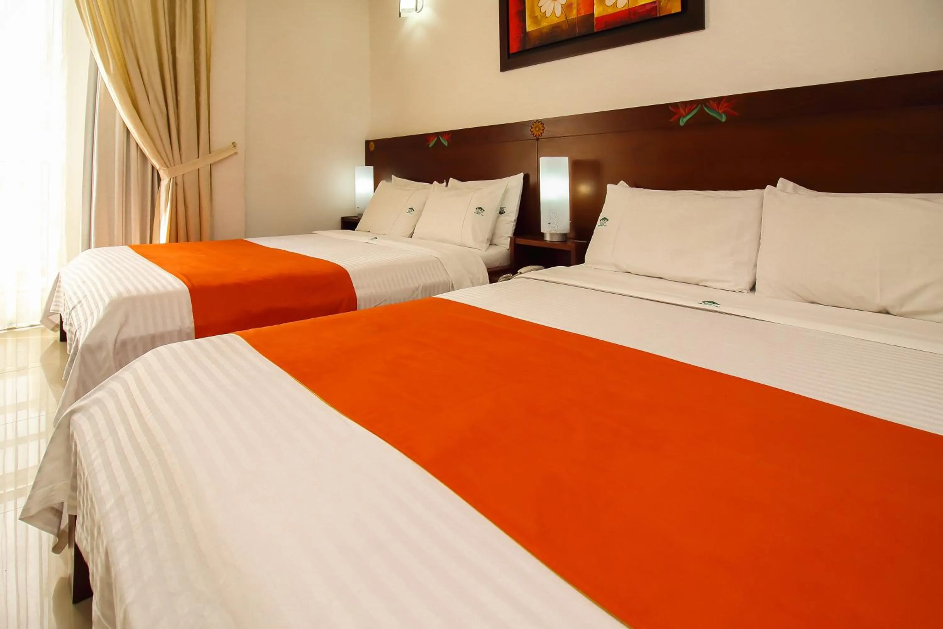 Bed in Hotel Imbanaco