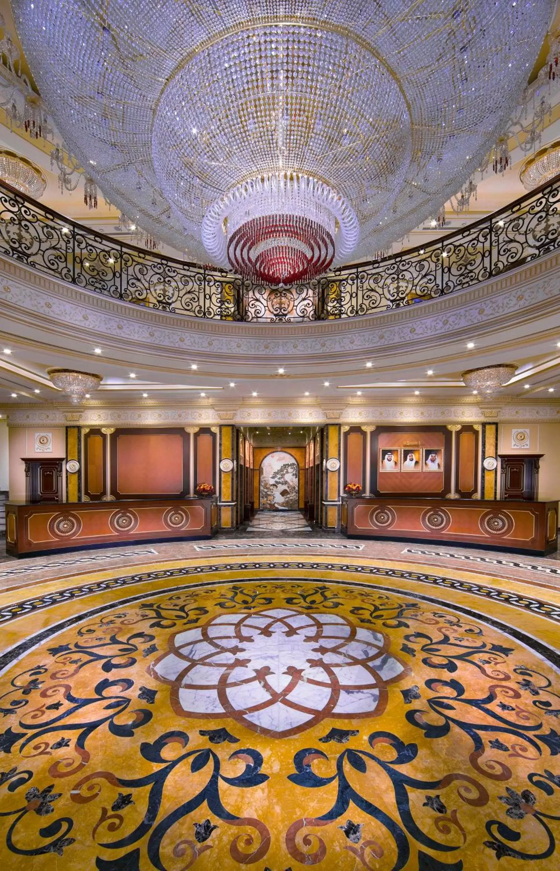 Lobby or reception in Royal Rose Abu Dhabi, a Curio Collection by Hilton Affiliated Hotel Lobby or reception in Royal Rose Abu Dhabi, a Curio Collection by Hilton Affiliated Hotel
