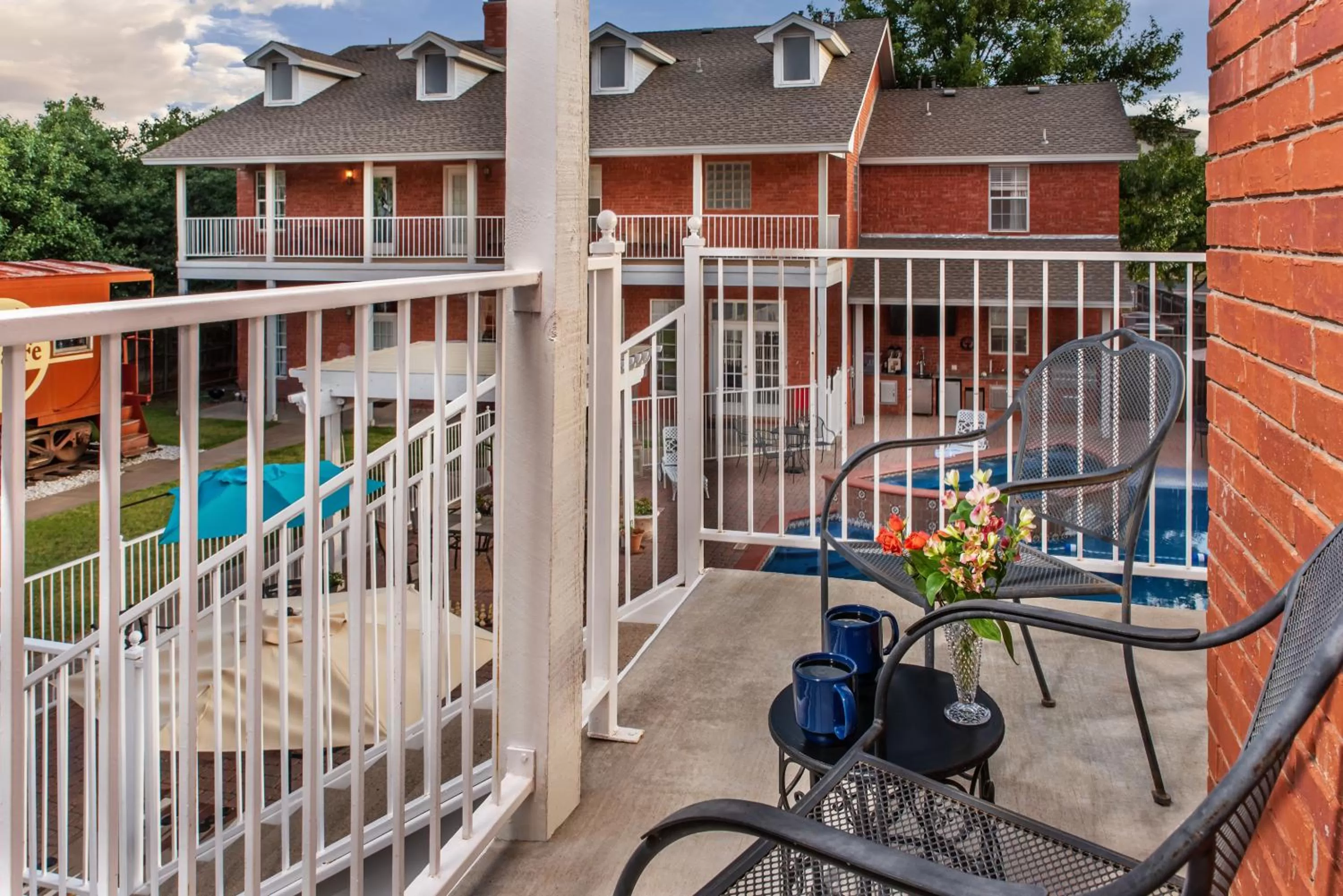 Balcony/Terrace in Woodrow House Bed & Breakfast