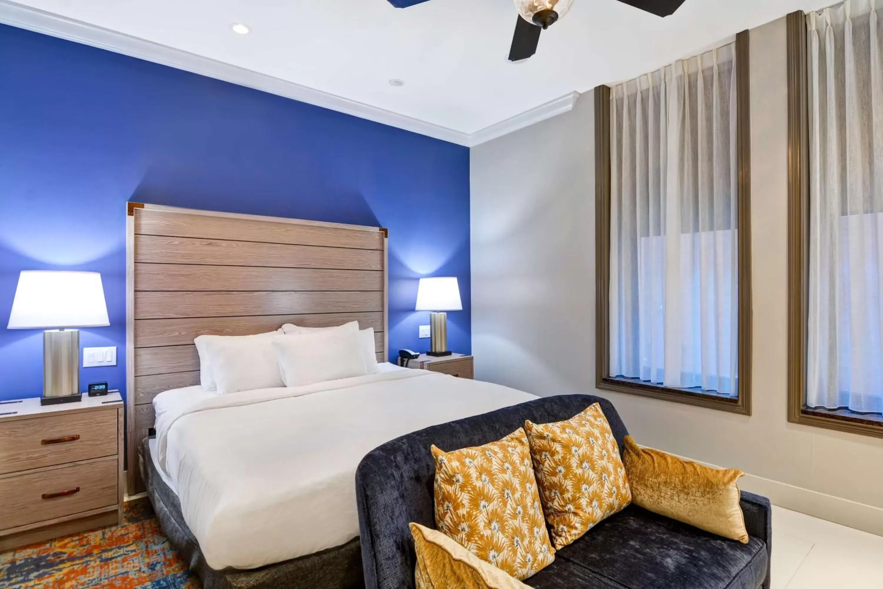 Bed in The Cincinnatian Curio Collection by Hilton Bed in The Cincinnatian Curio Collection by Hilton