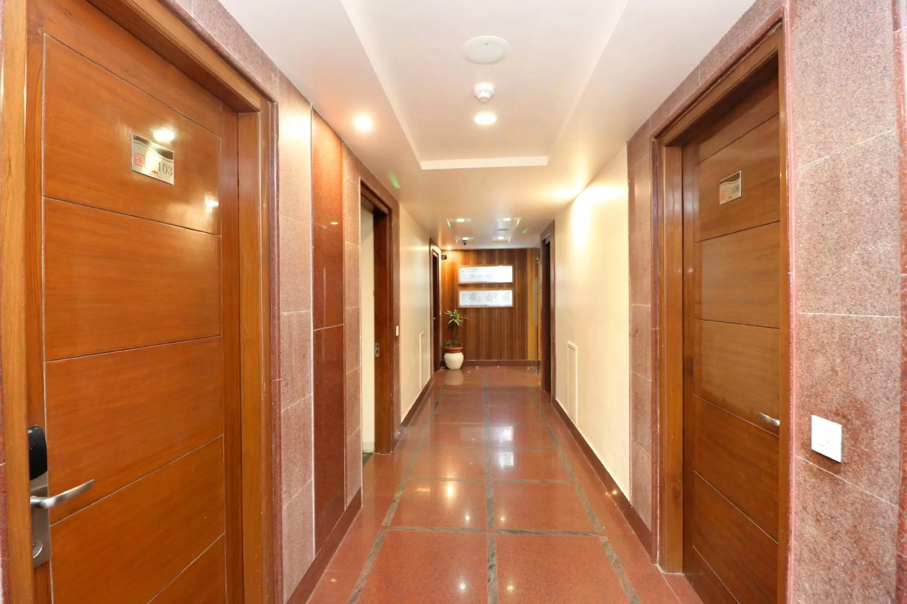 Floor plan in Hotel Leela Grande