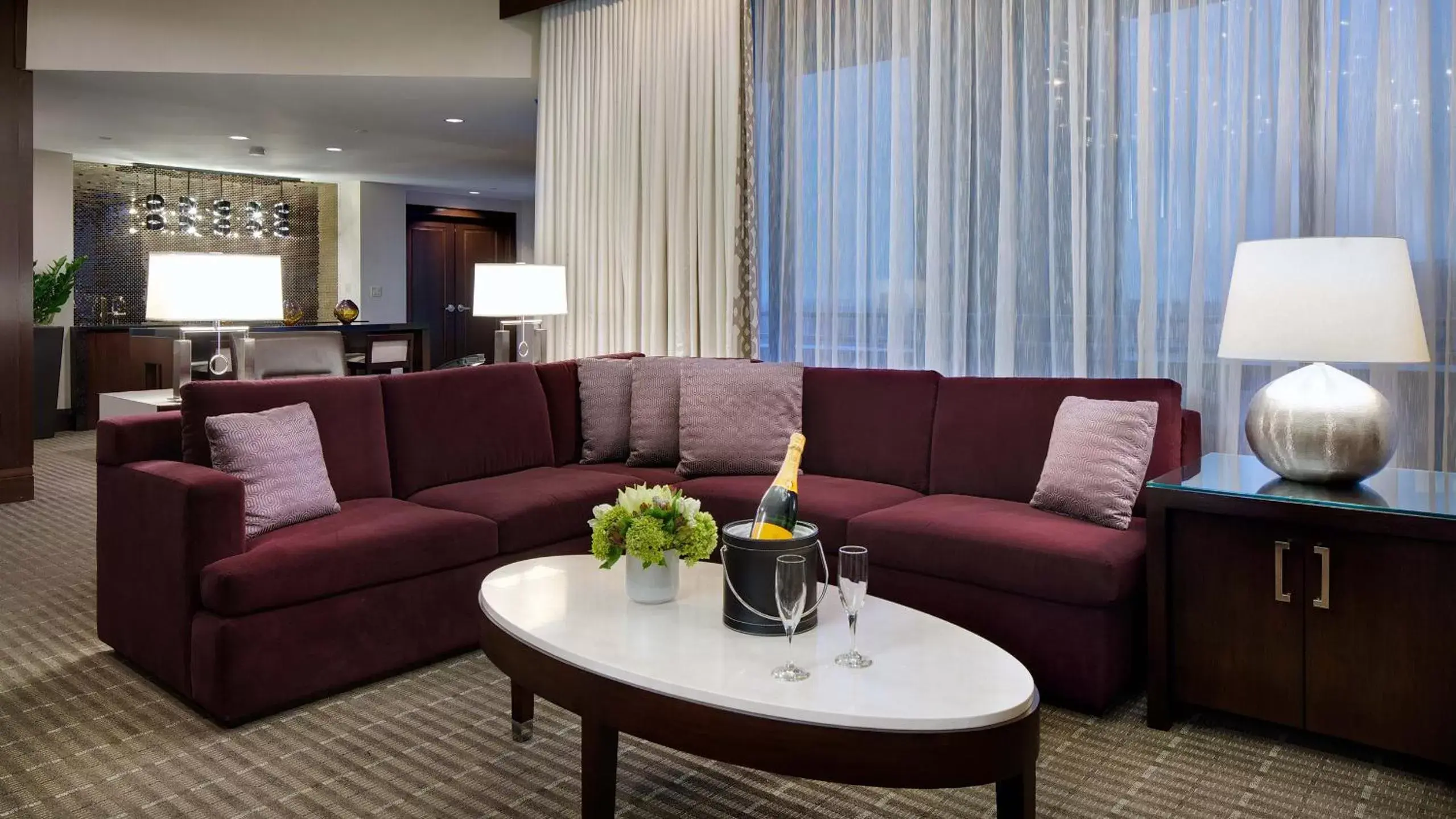 Presidential Suite in Hyatt Regency Boston