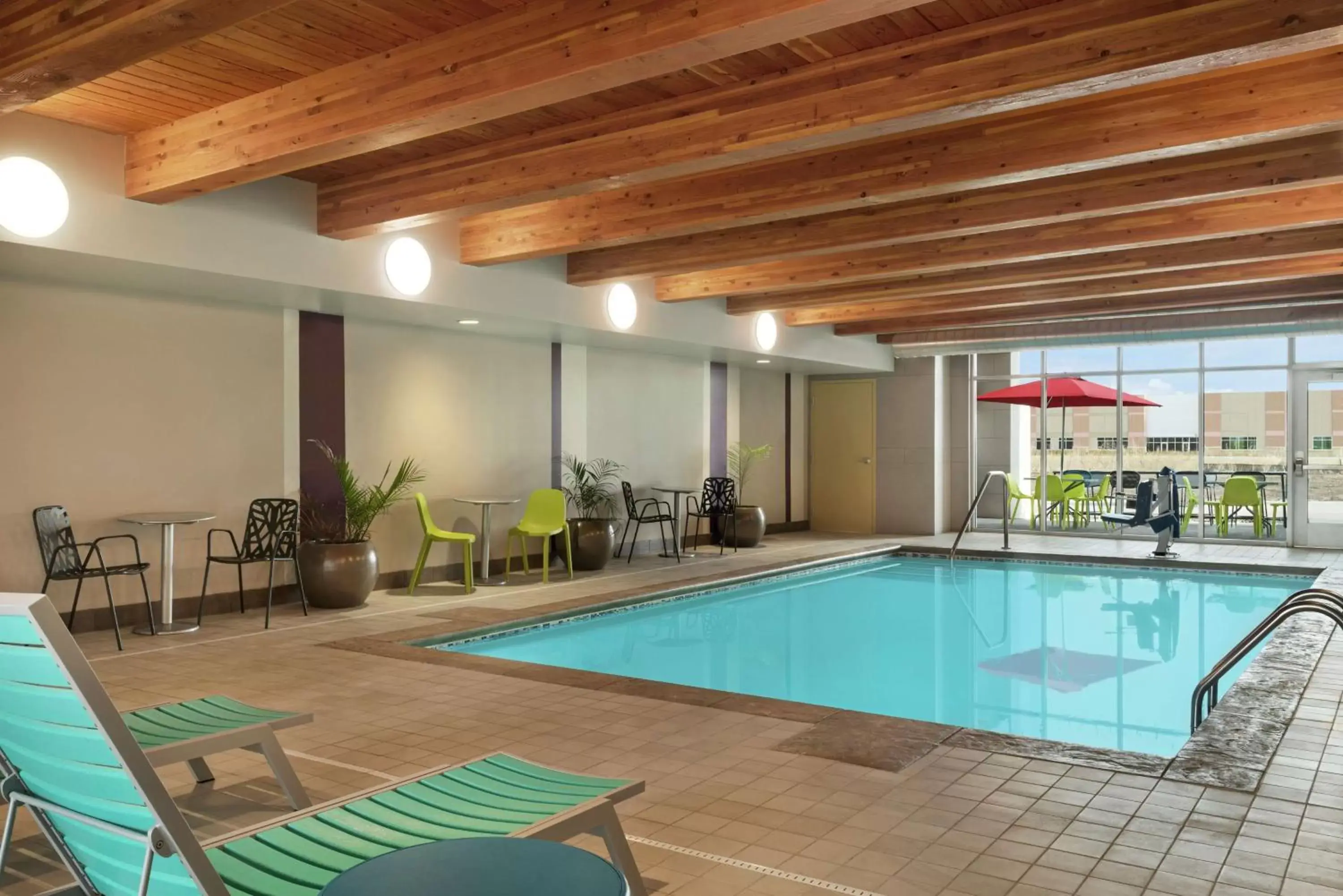 Pool view, Swimming Pool in Home2 Suites By Hilton Brooklyn Park Minneapolis