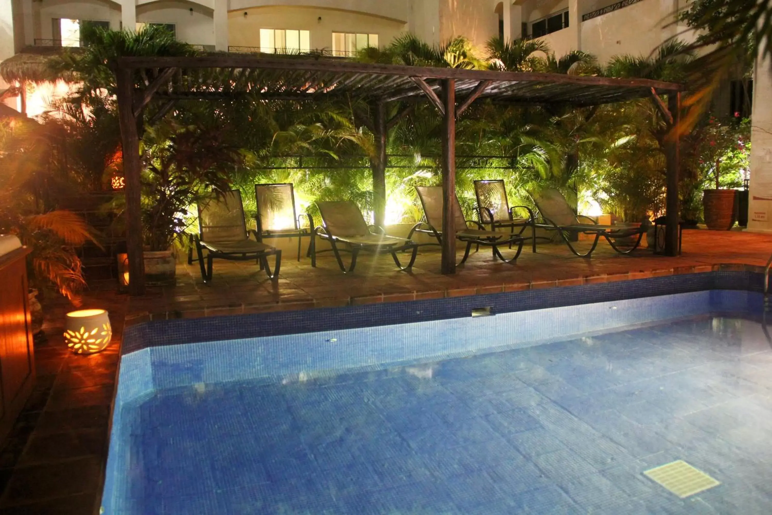 Swimming Pool in La Pasion Colonial Hotel Boutique By Bunik