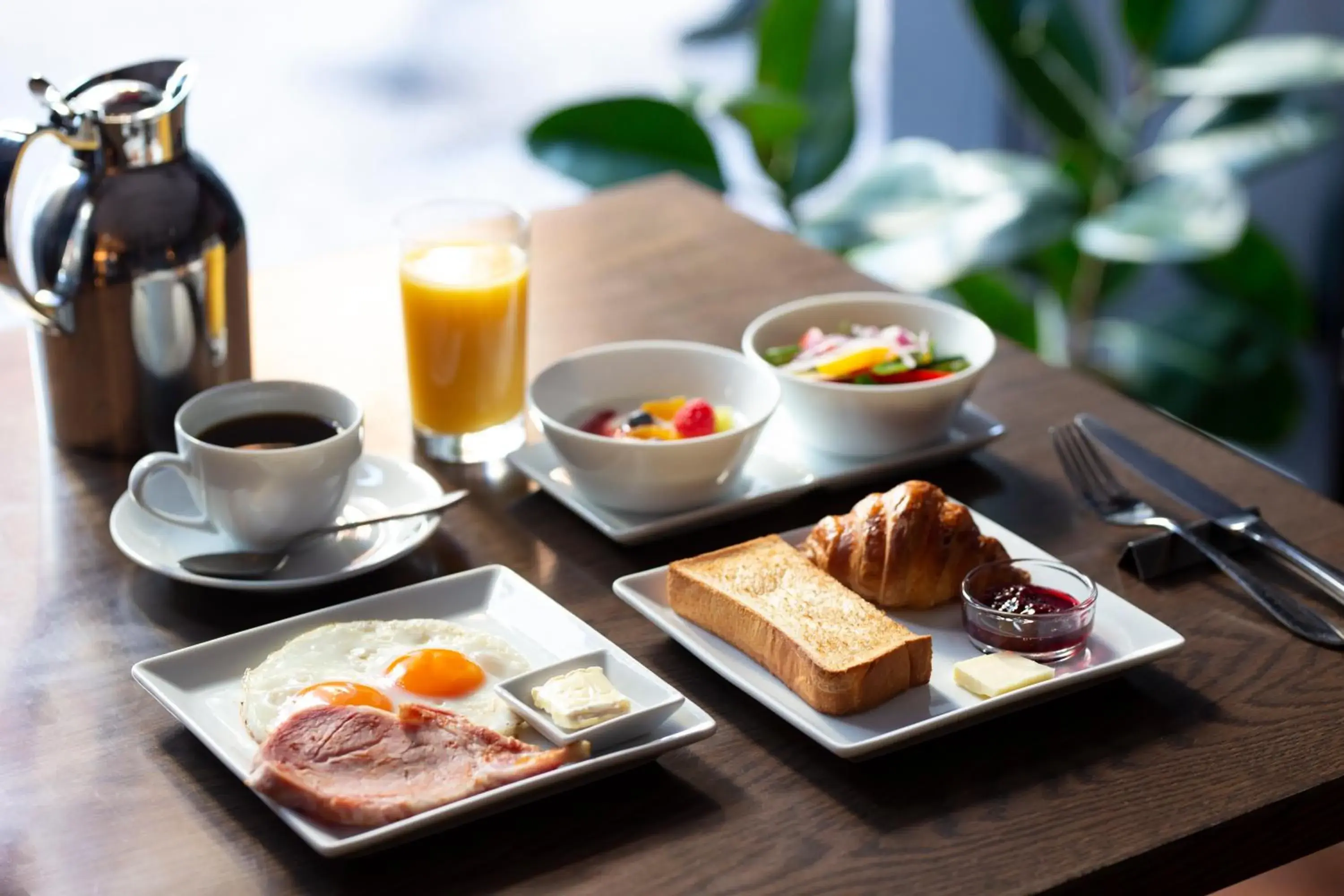 Food close-up, Breakfast in The Royal Park Hotel Kyoto Shijo