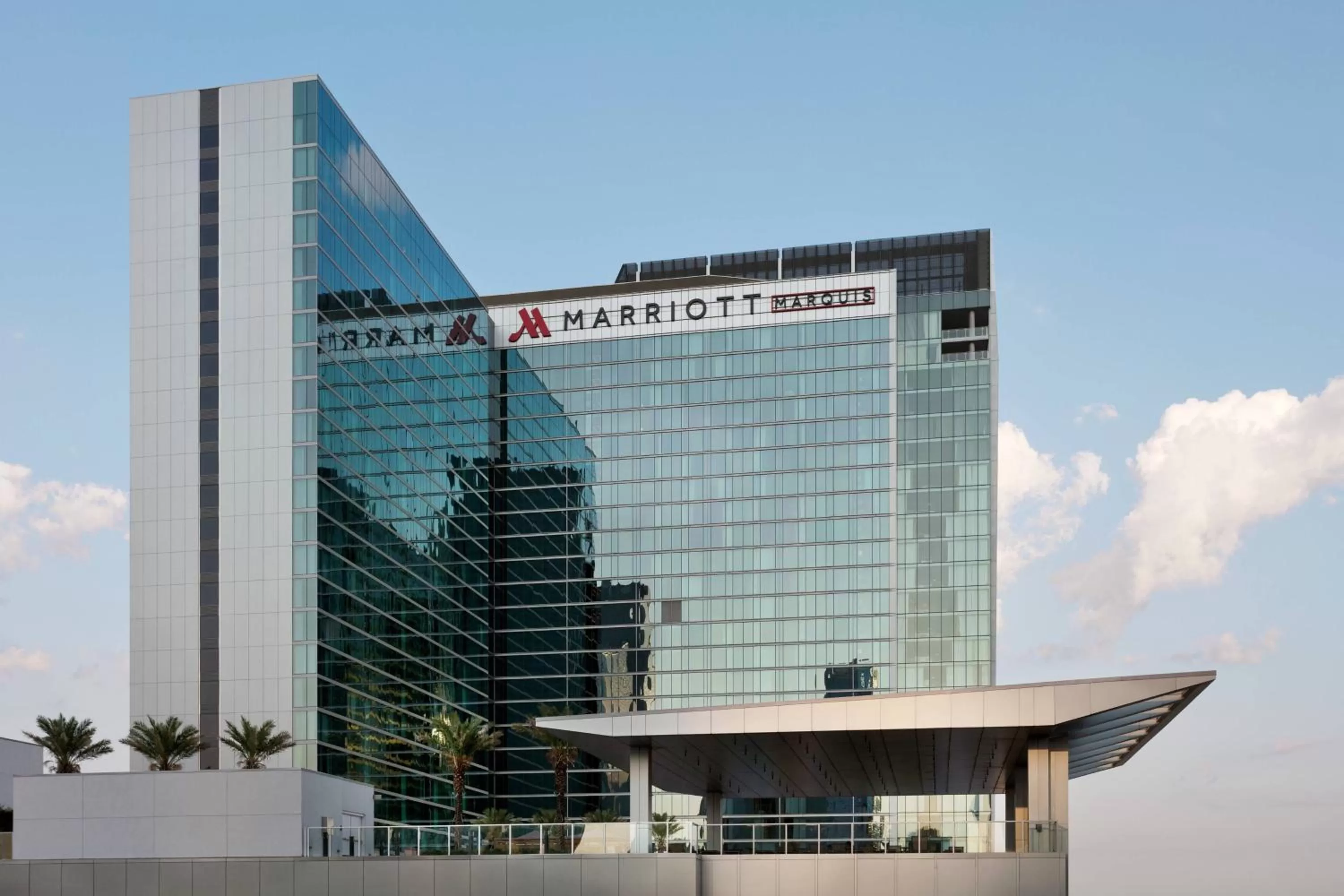 Property building in Marriott Marquis Houston