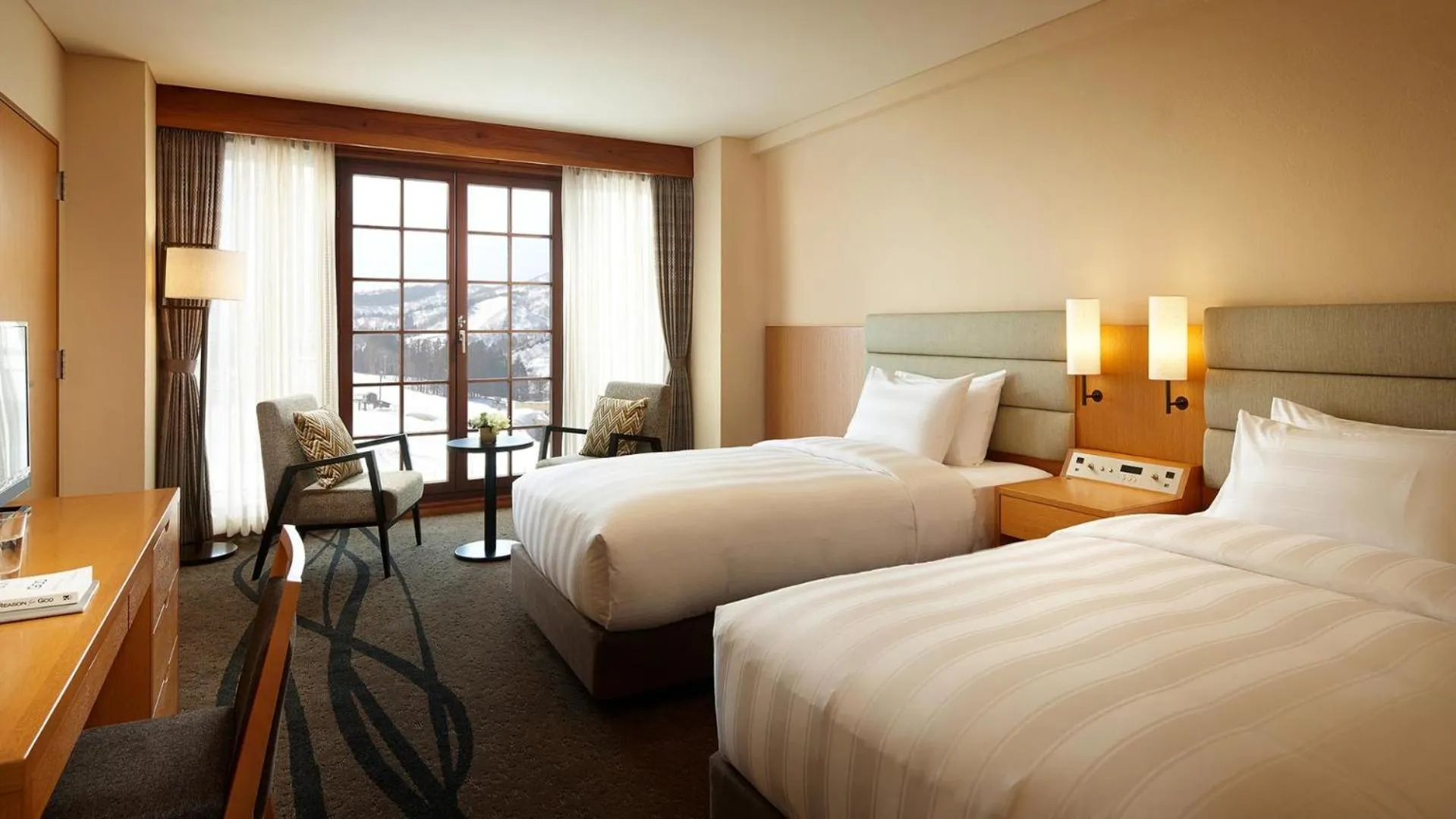 Photo of the whole room, Bed in Lotte Arai Resort