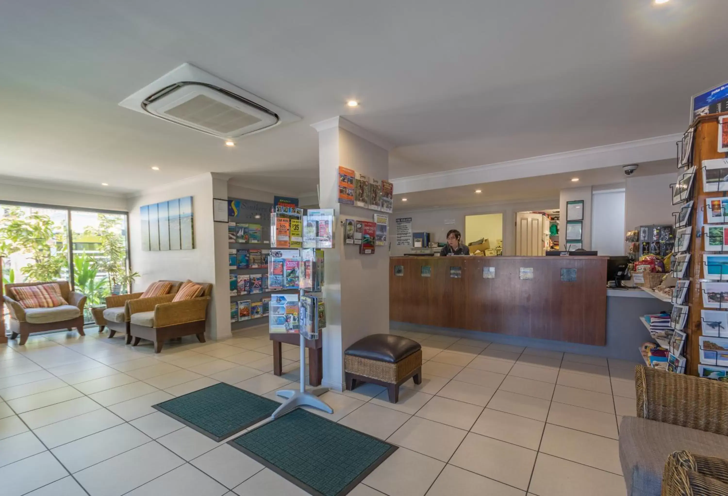 Lobby or reception in Southern Cross Atrium Apartments Lobby or reception in Southern Cross Atrium Apartments