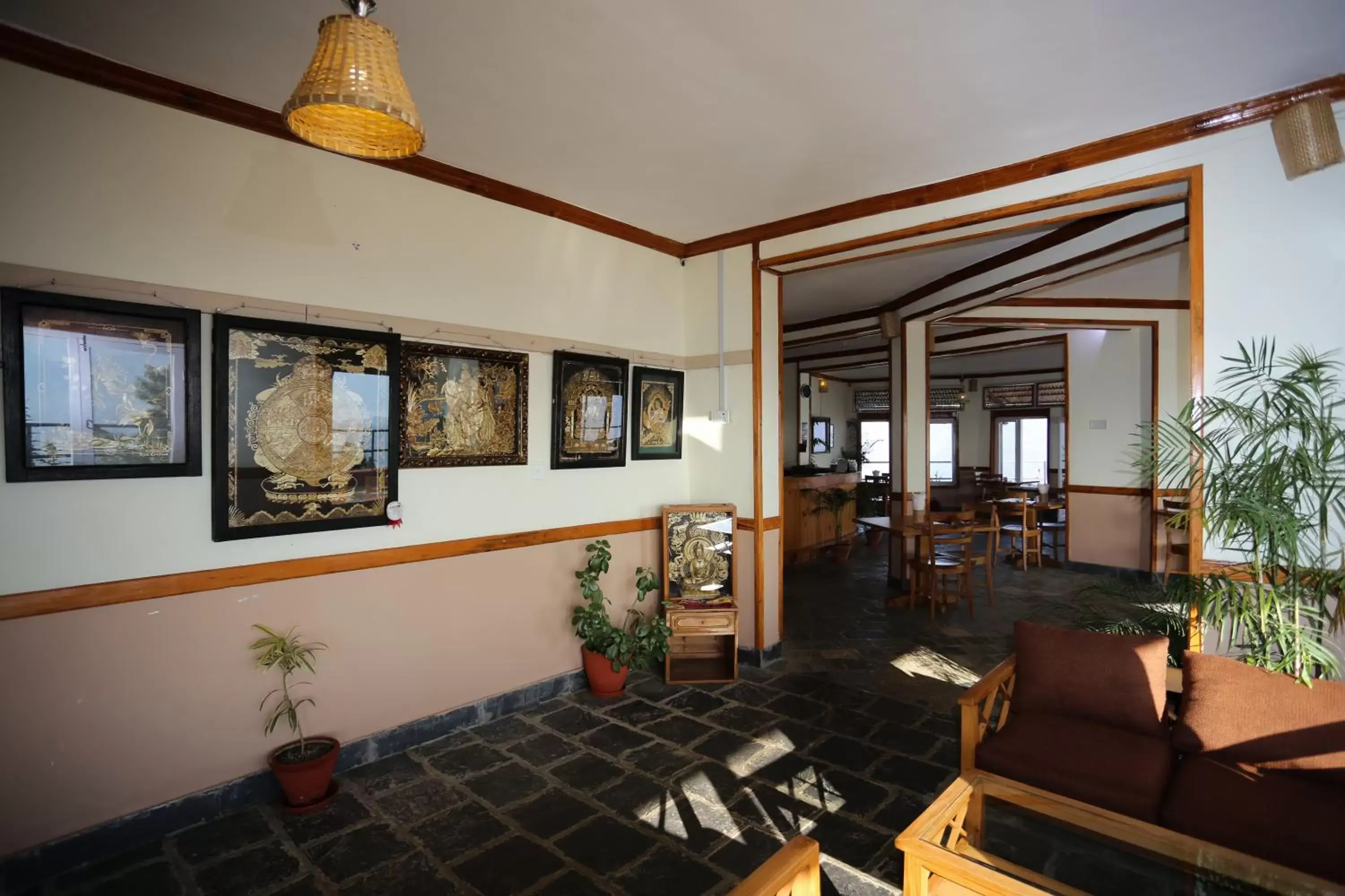Lobby or reception in Raniban Retreat