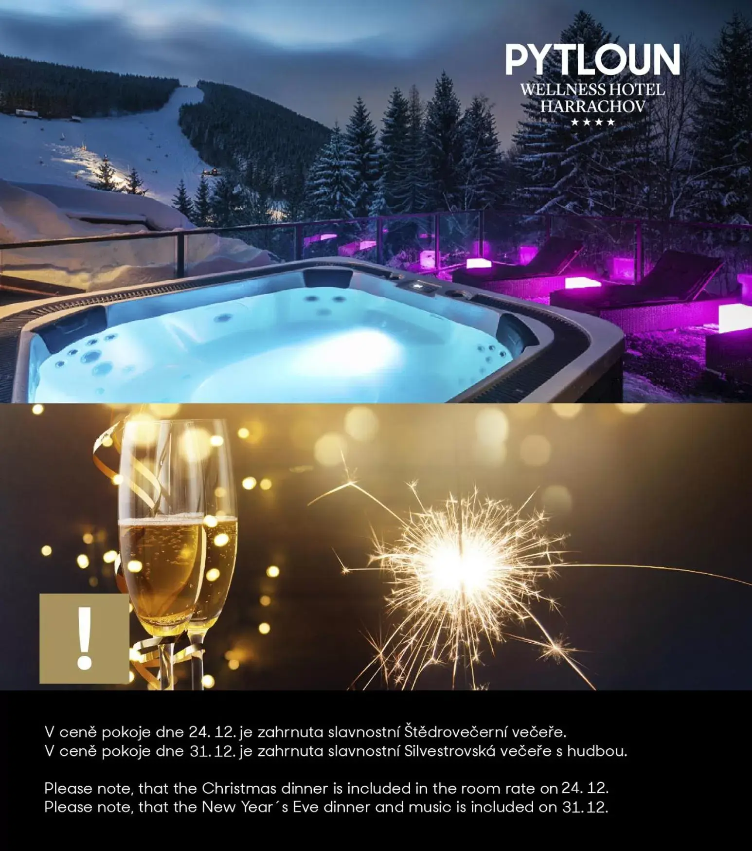 Restaurant/places to eat, Pool View in Pytloun Wellness Hotel Harrachov