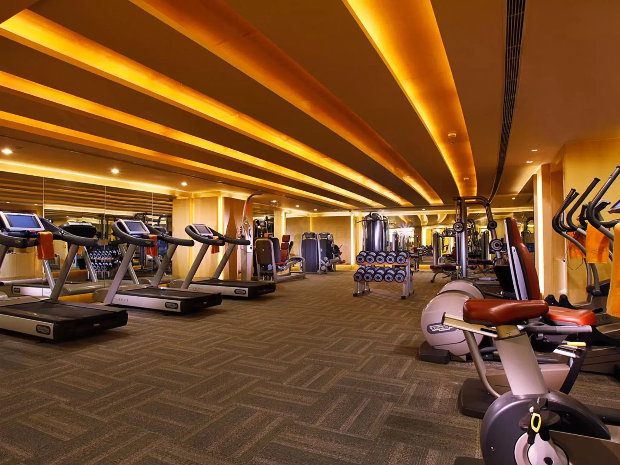 Fitness centre/facilities in Kempinski Hotel Yinchuan Fitness centre/facilities in Kempinski Hotel Yinchuan