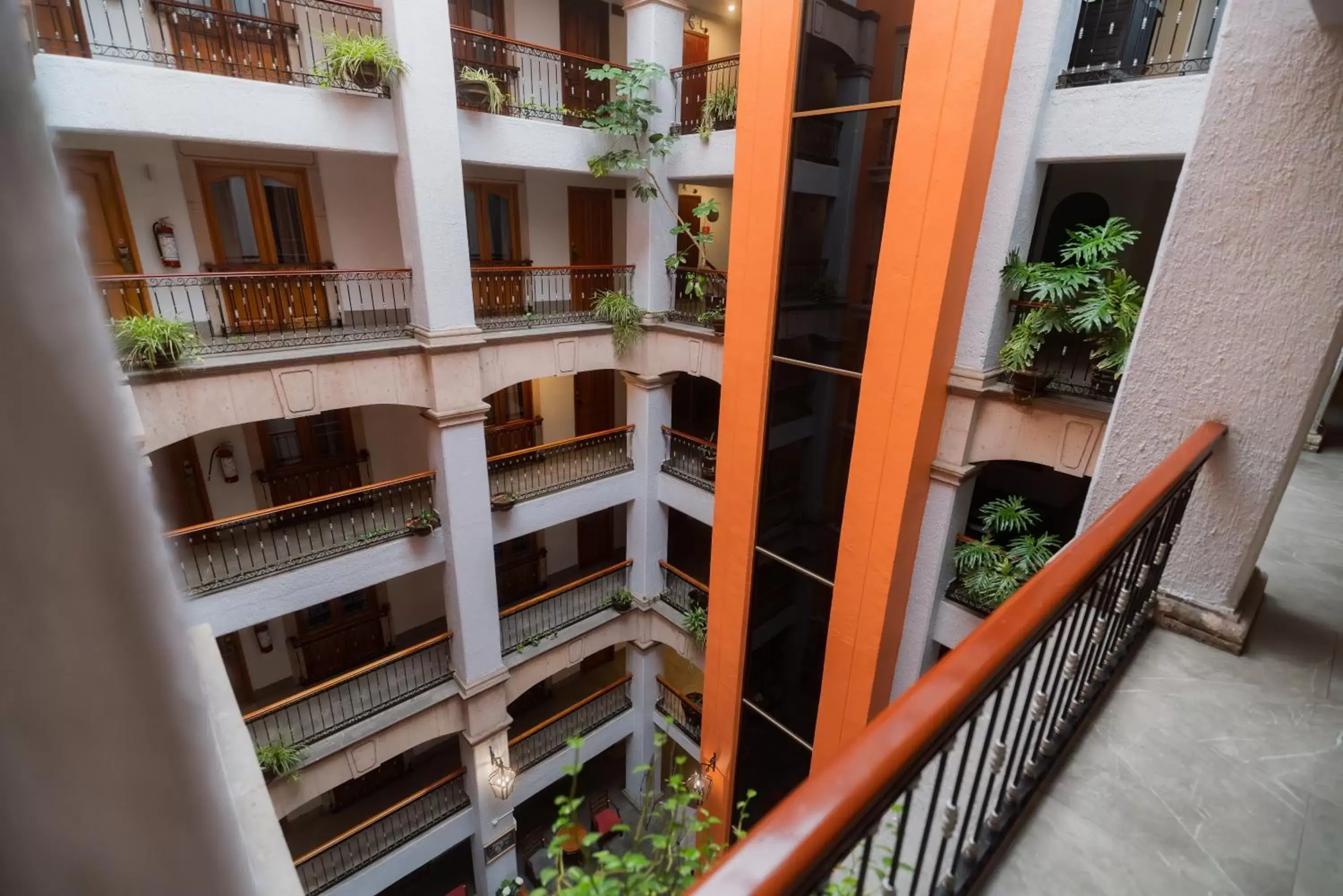 Property building, Balcony/Terrace in Hotel Santiago De Compostela - Guadalajara Centro Historico
