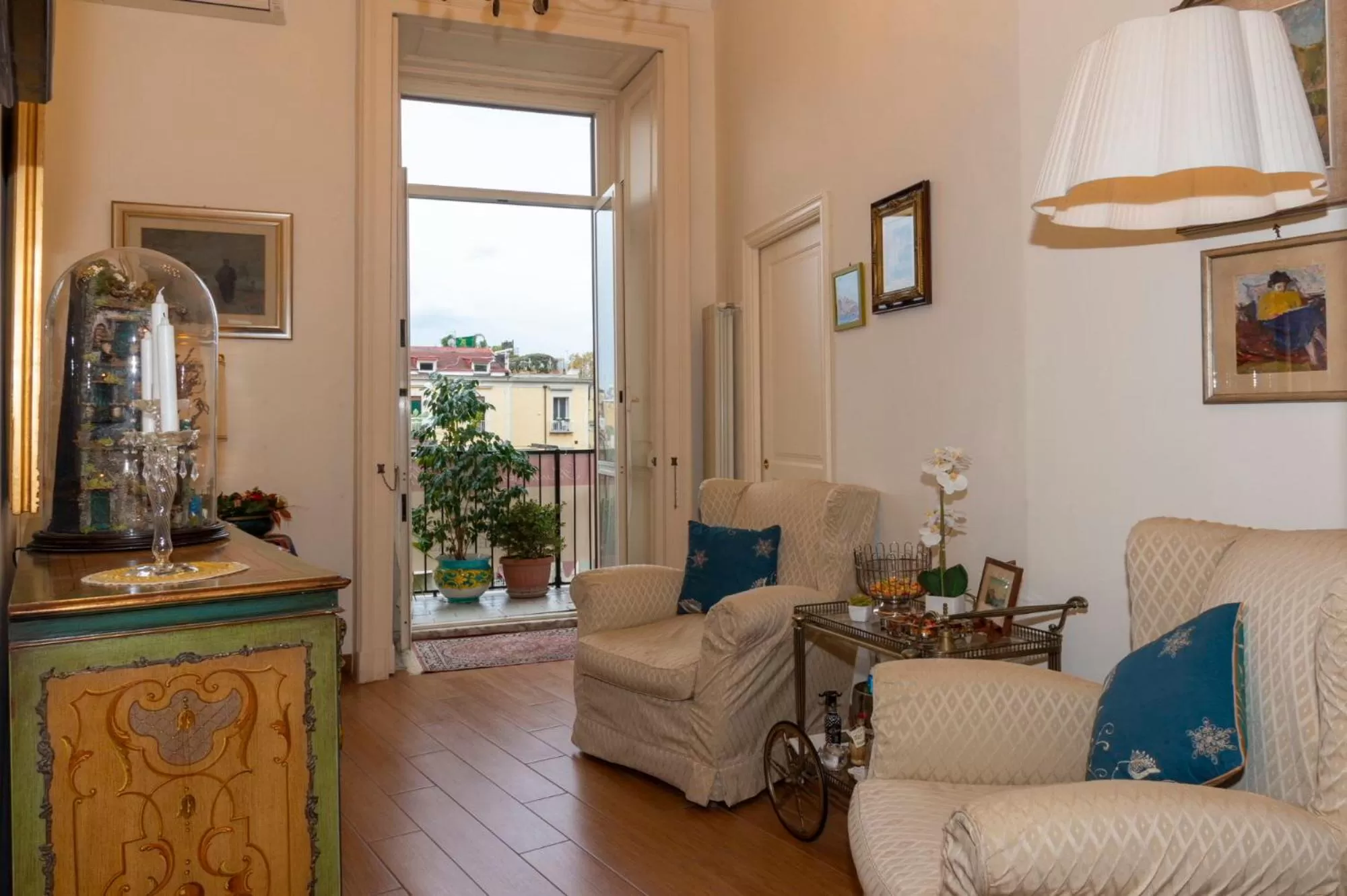 Living room in B&B Residenza Via Dei Mille