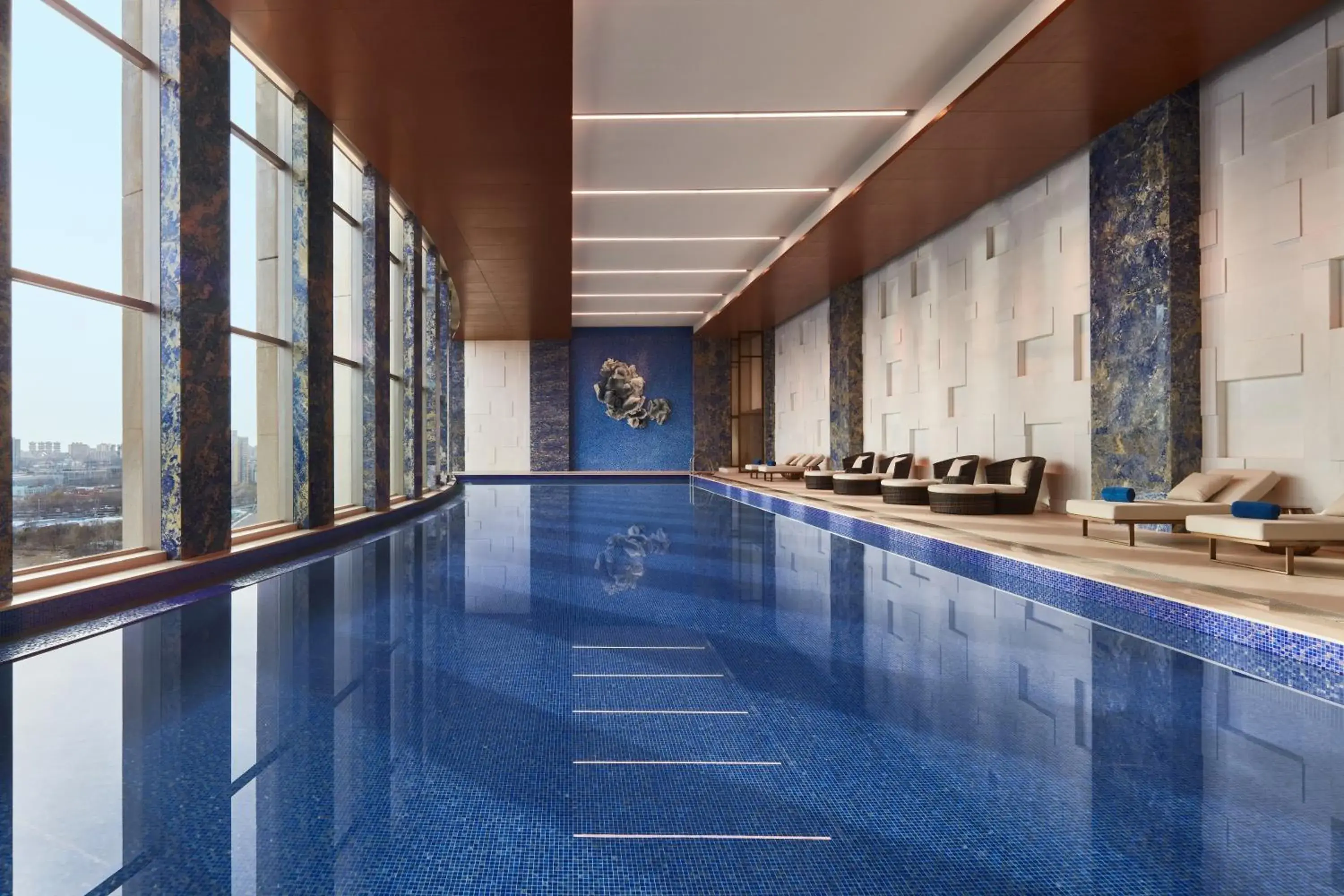 Pool view, Swimming Pool in Sheraton Beijing Lize Hotel