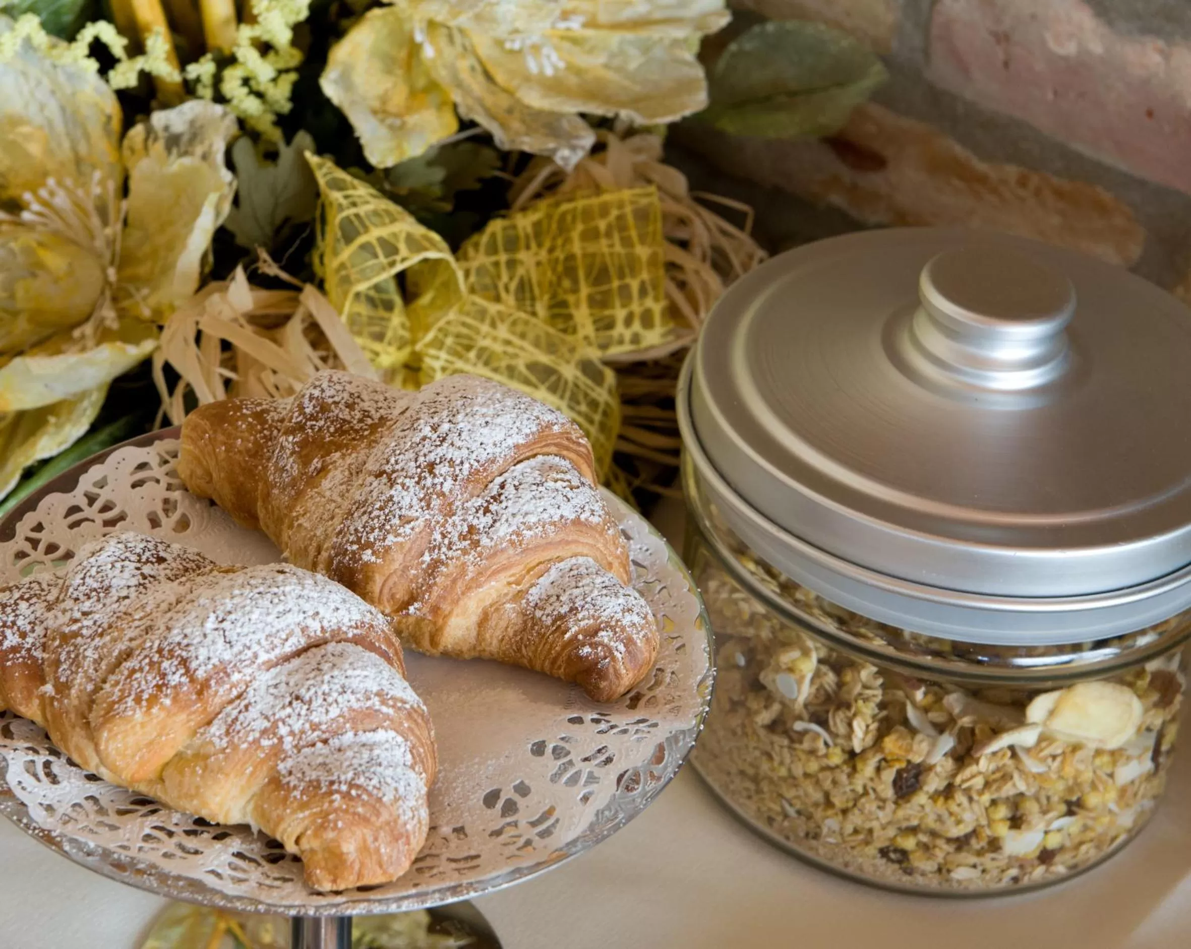Italian breakfast in Hotel Antica Fenice