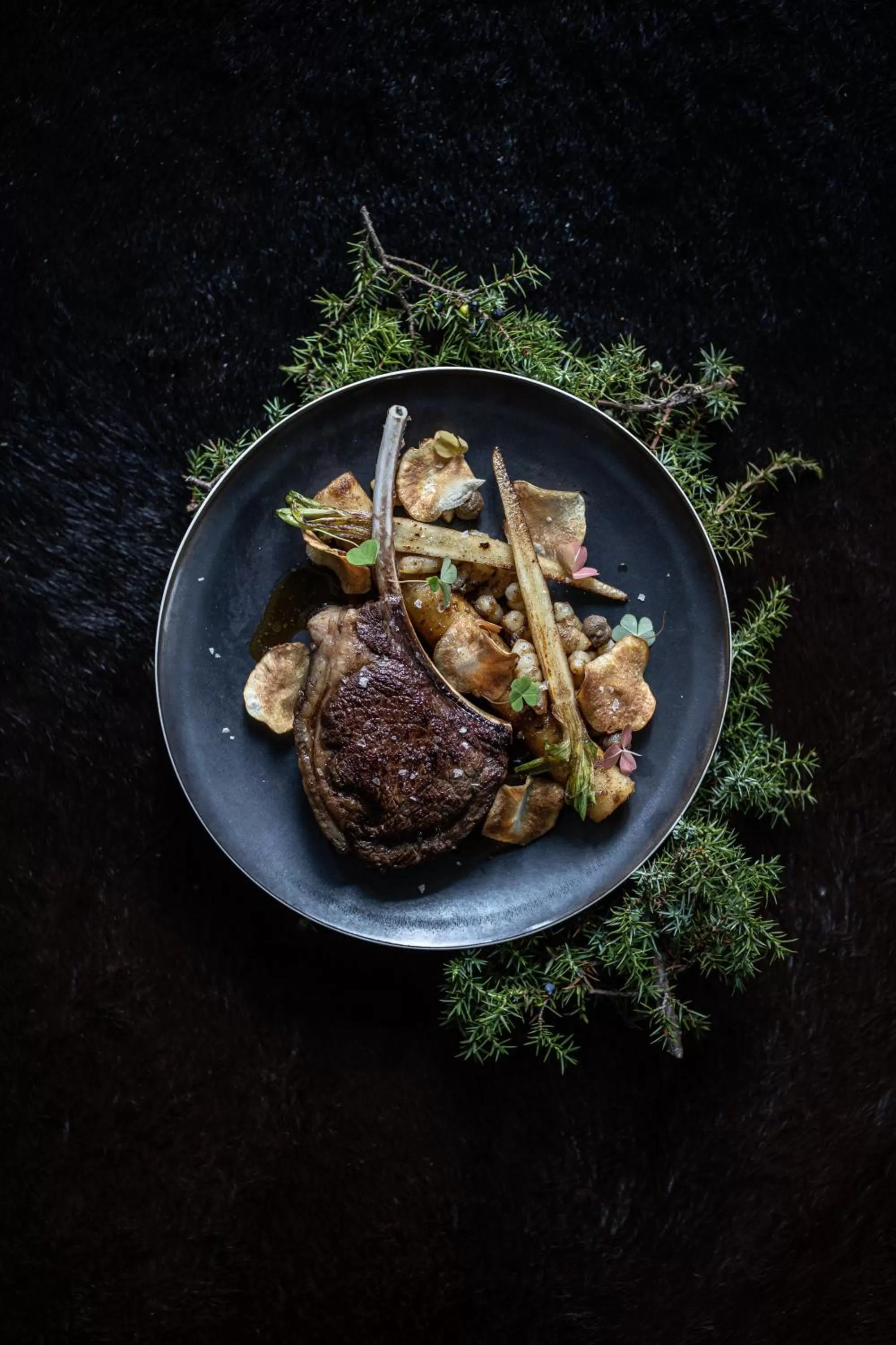 Food in Relais et Châteaux Le Chambard