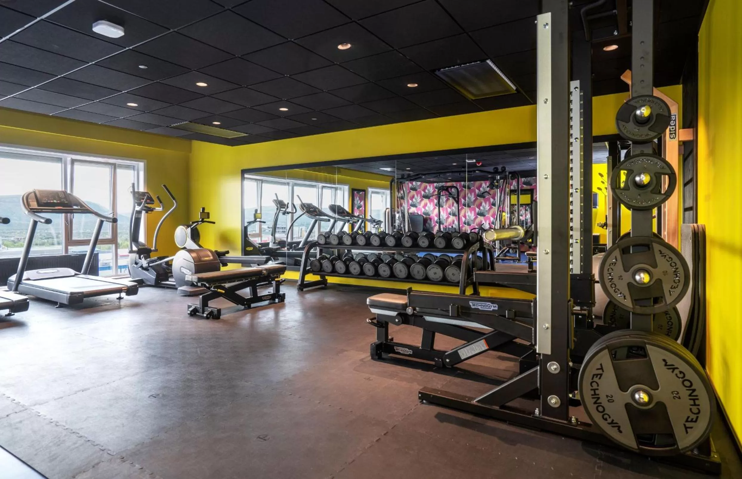 Fitness centre/facilities in Thon Hotel Alta