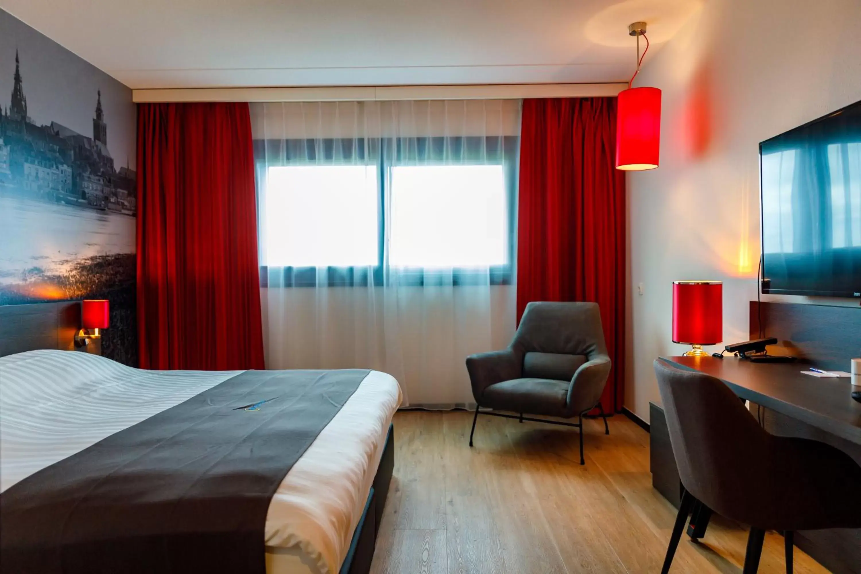Bed in Bastion Hotel Groningen