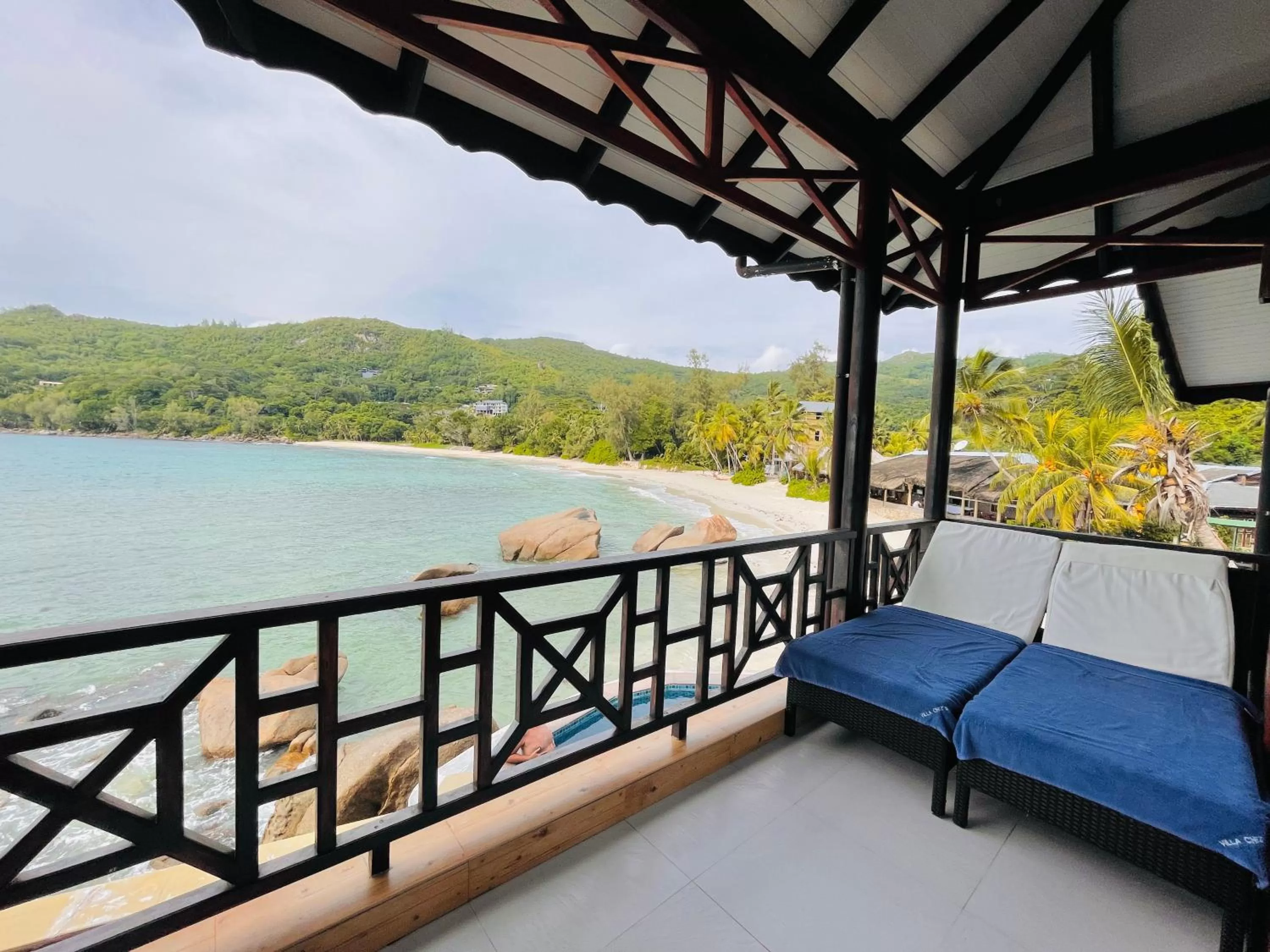Balcony/Terrace in Villa Chez Batista