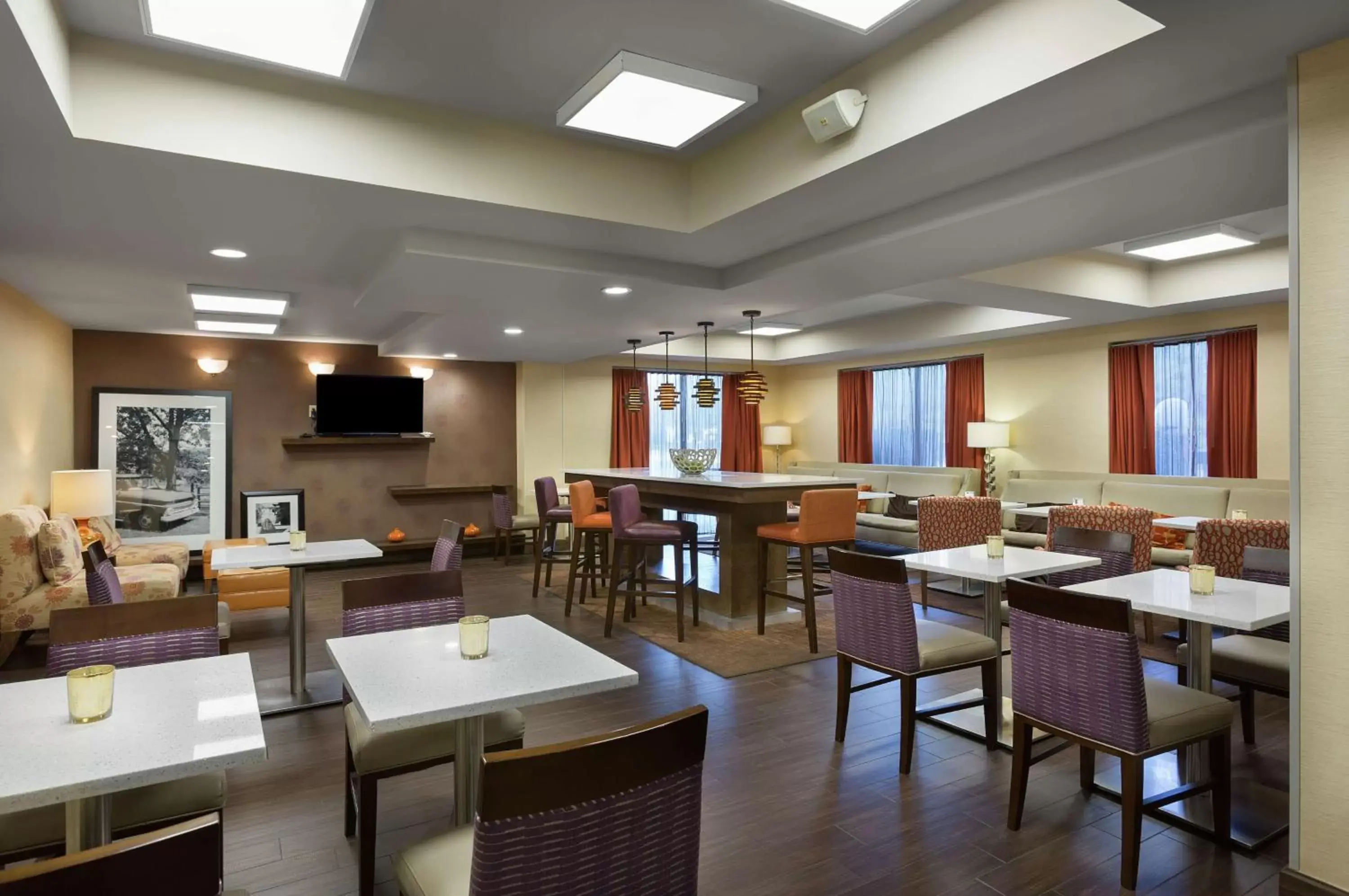 Dining area, Restaurant/Places to Eat in Hampton Inn Greenville/Travelers Rest