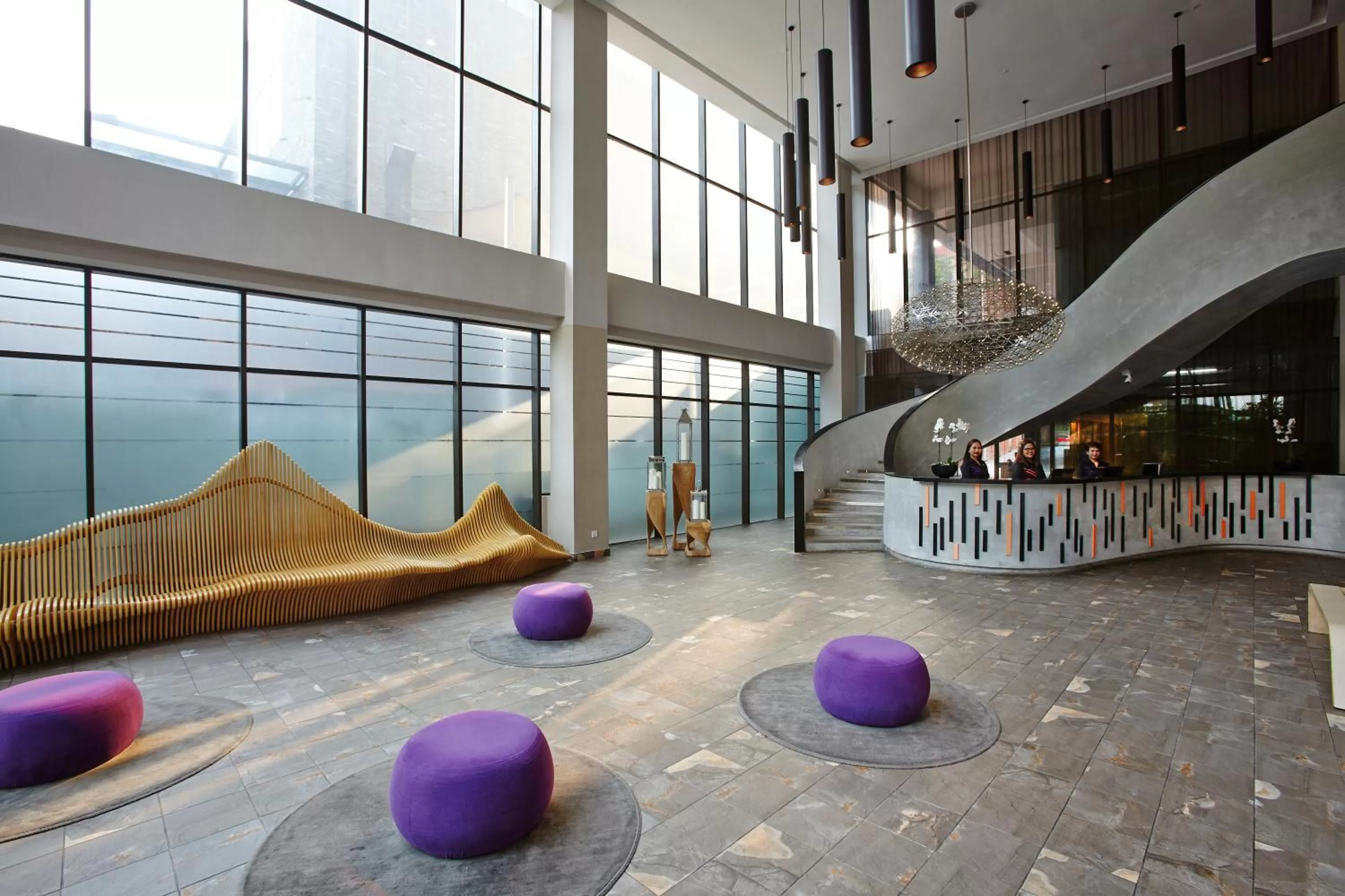 Lobby or reception in Qliq Damansara Hotel