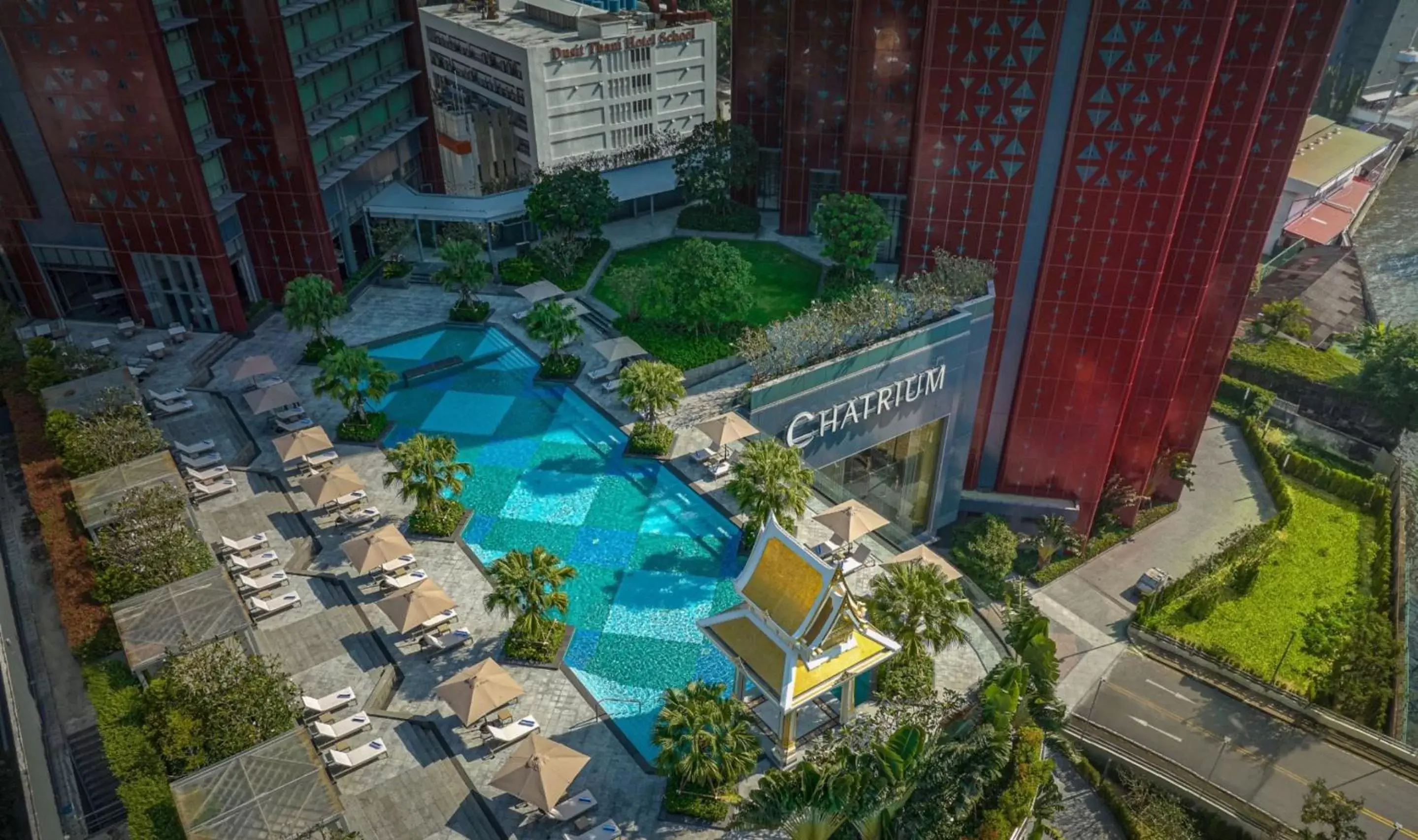 Property building in Chatrium Grand Bangkok Property building in Chatrium Grand Bangkok
