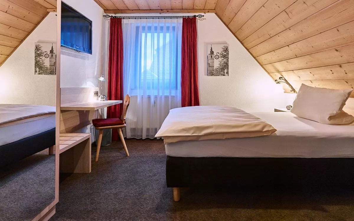Bed in Gasthof Adler