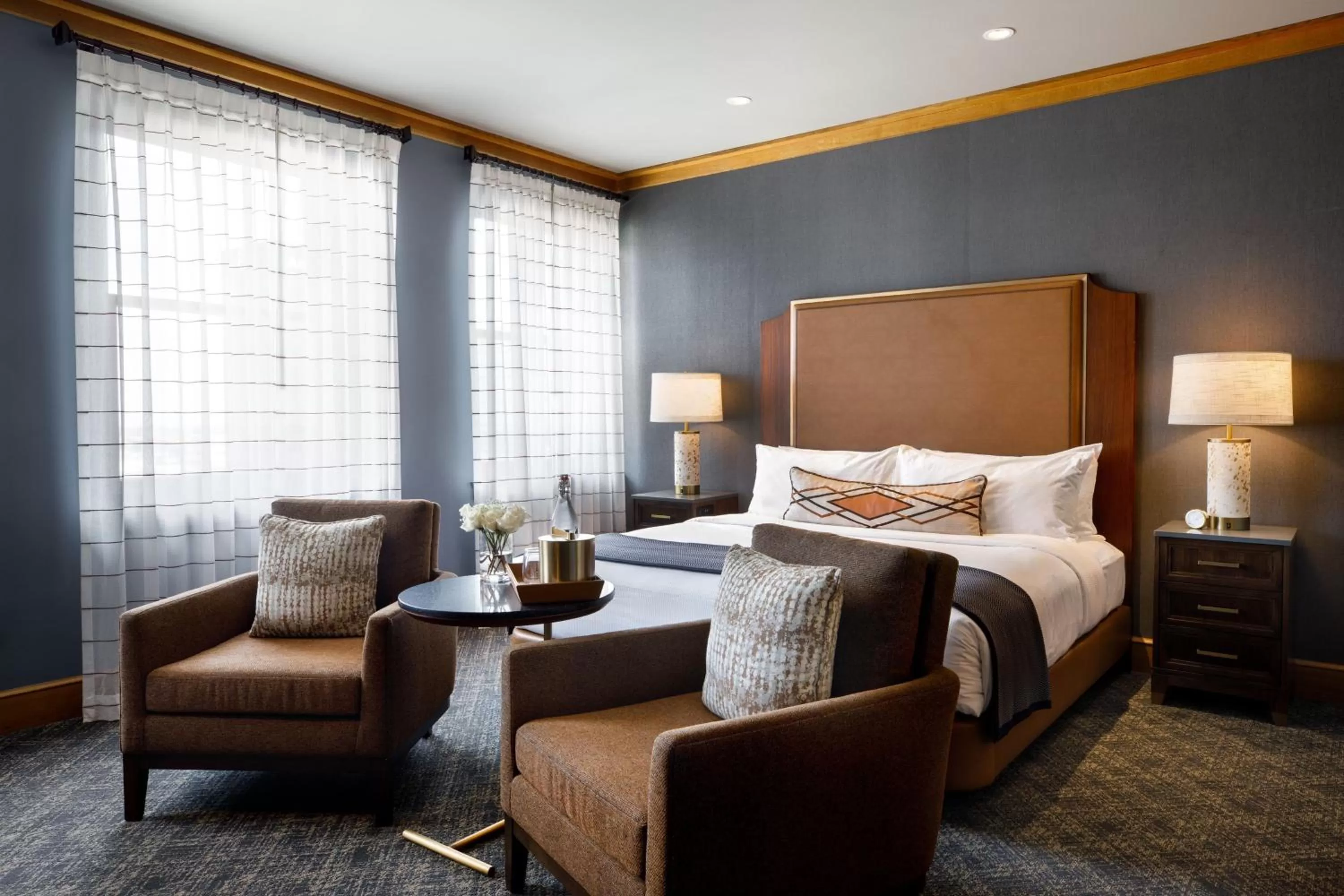 Photo of the whole room, Bed in The Barfield, Autograph Collection