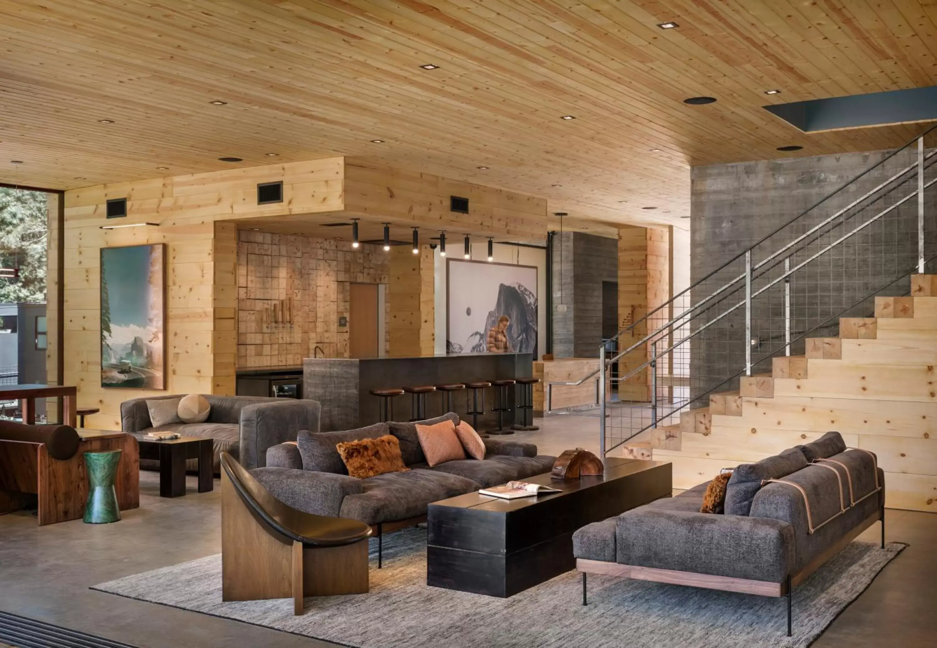 Lobby or reception, Seating Area in AutoCamp Yosemite