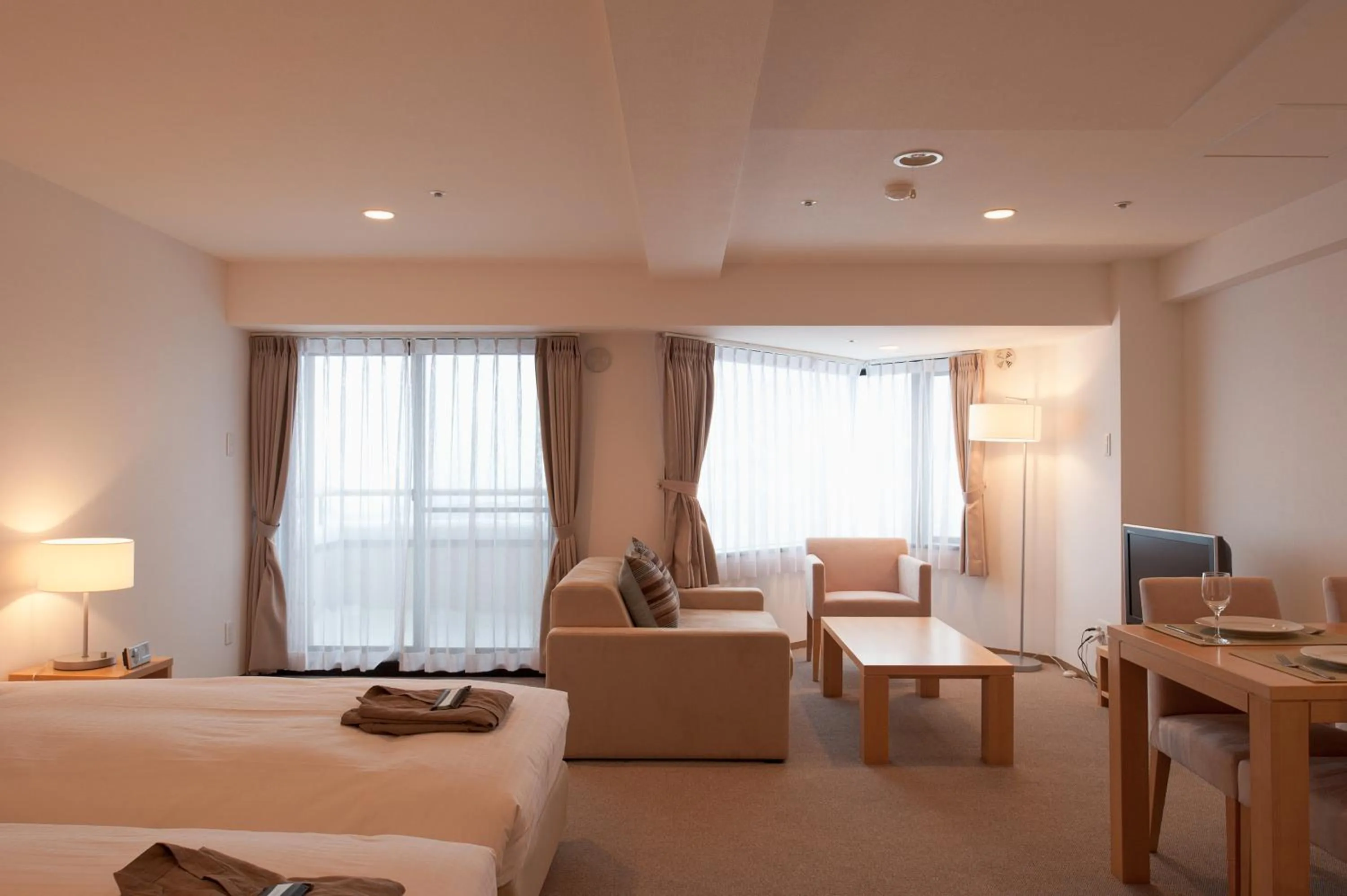 Photo of the whole room, Bed in One Niseko Resort Towers