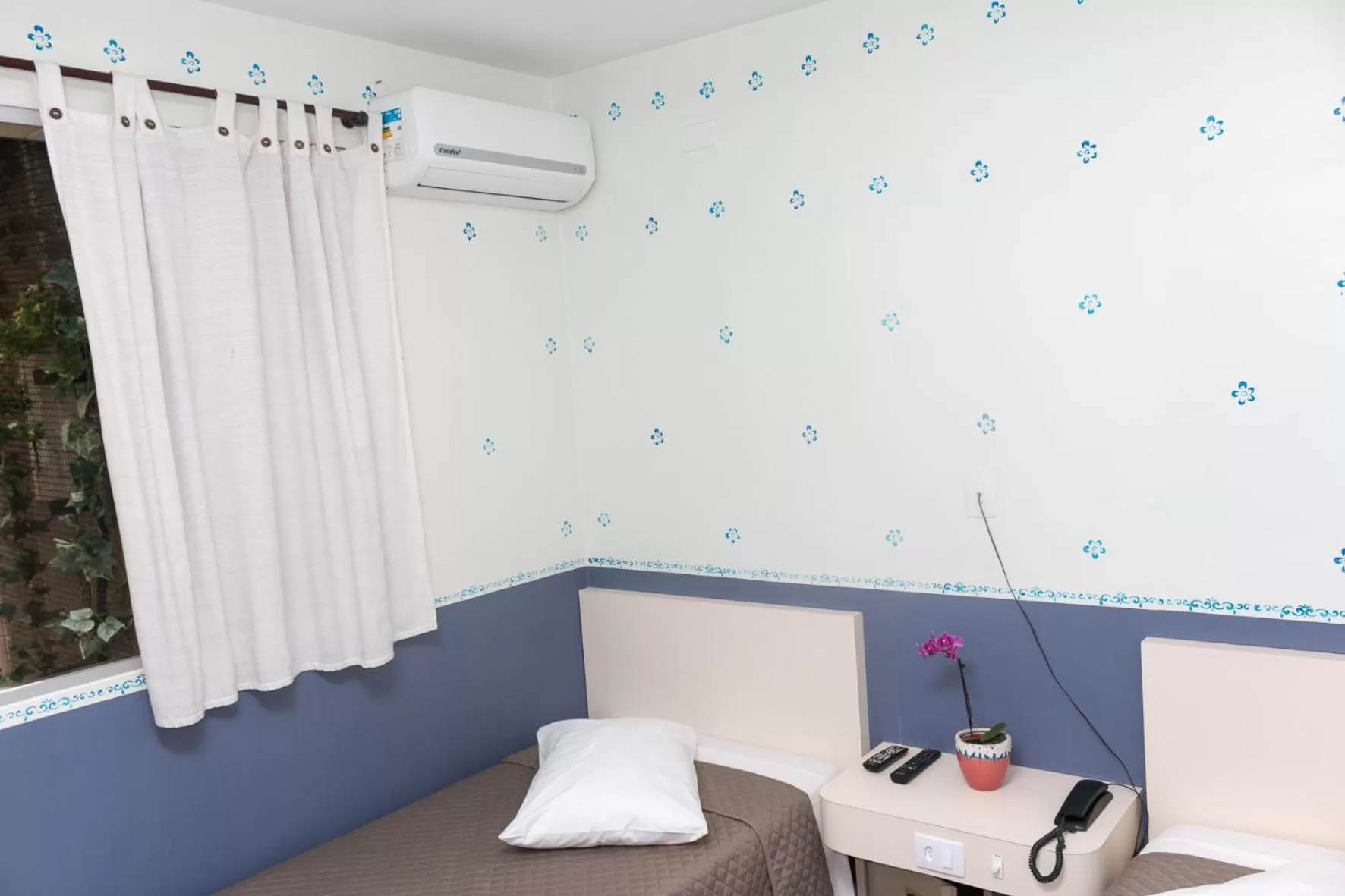 Bedroom in Hotel Residenza - 400m do inicio da Av Paulista e Metrô Paraiso