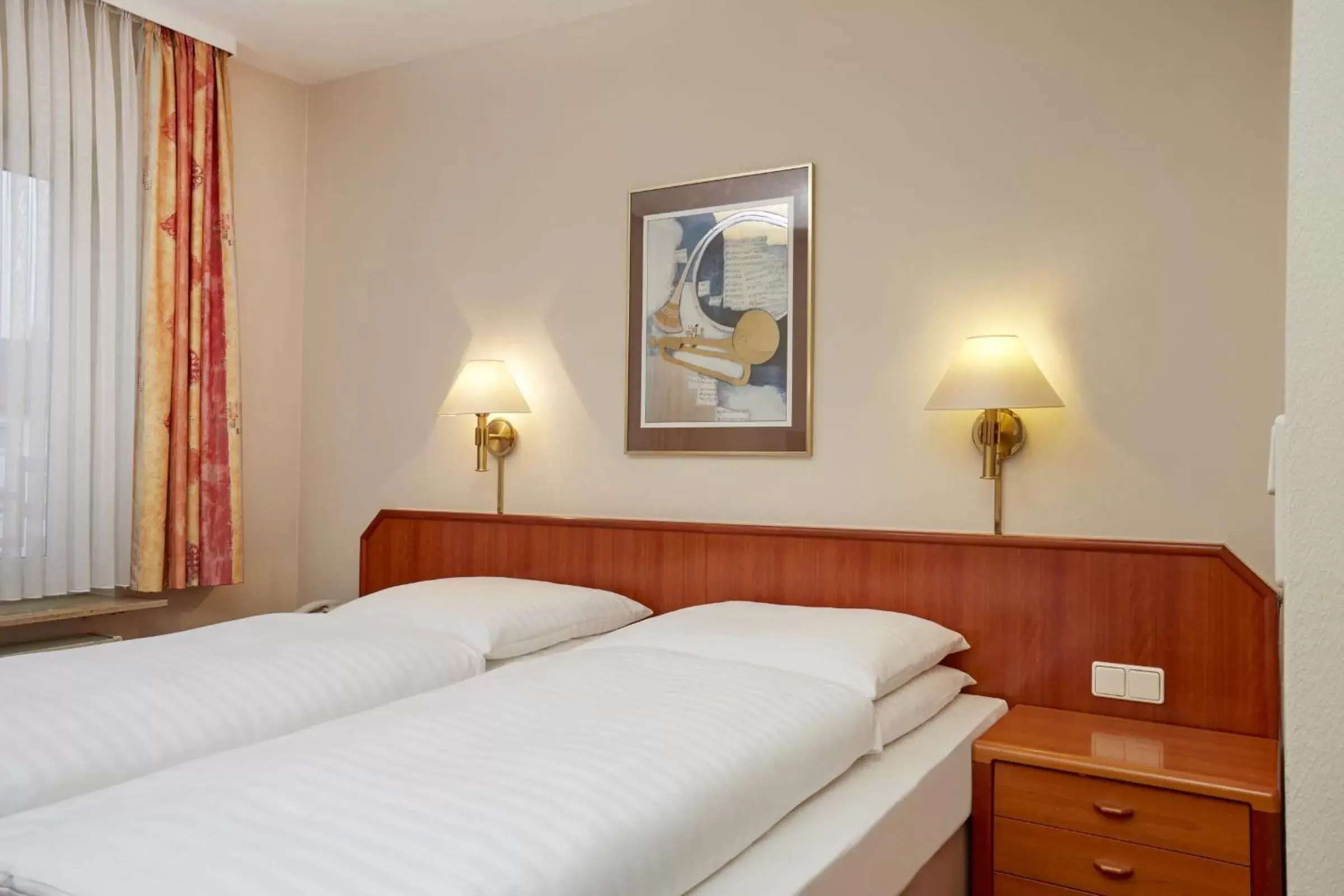 Photo of the whole room, Bed in Novum Hotel Mannheim City