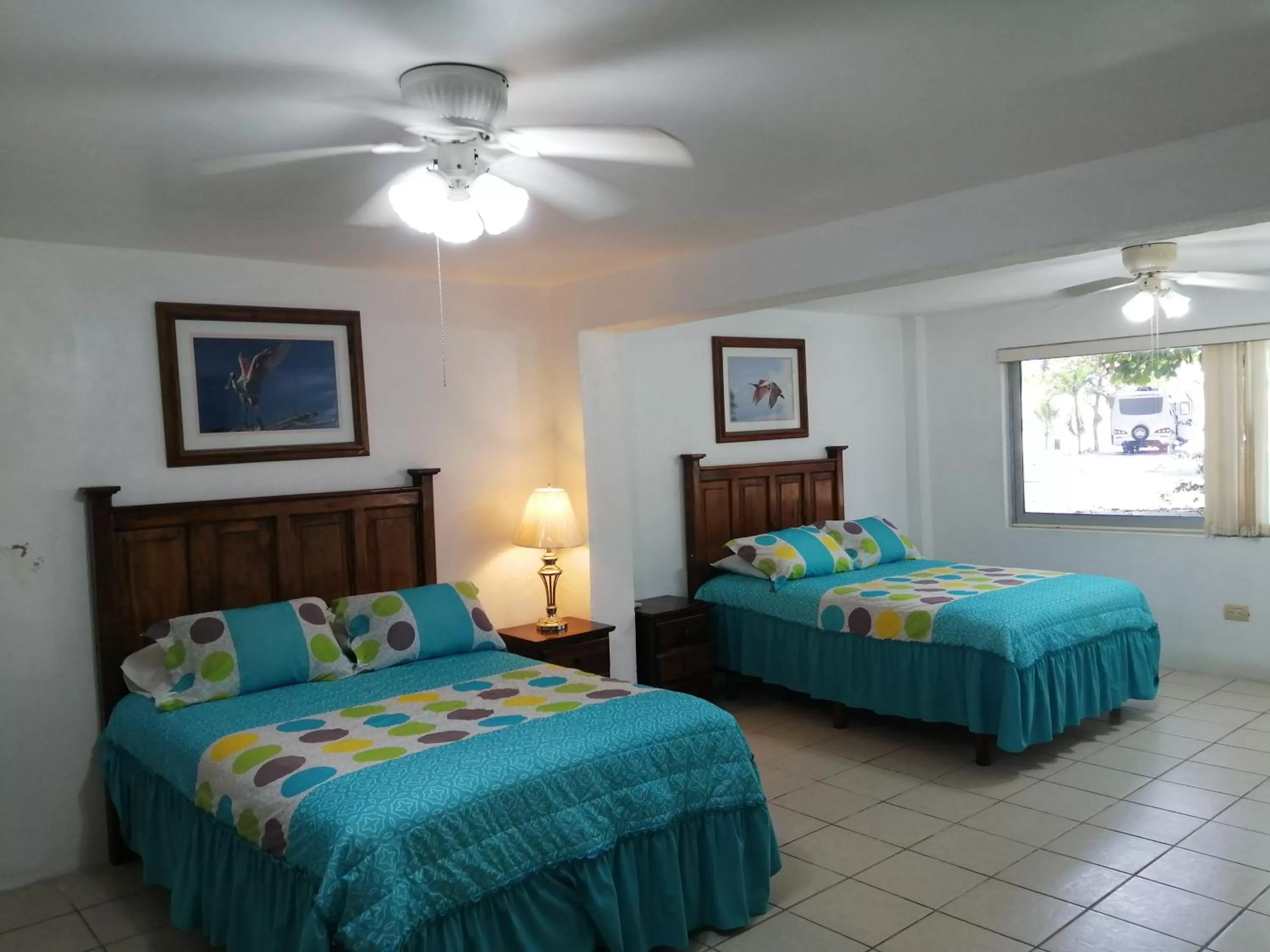 Bed in Freedom Shores "La Gringa" Hotel - Universally Designed