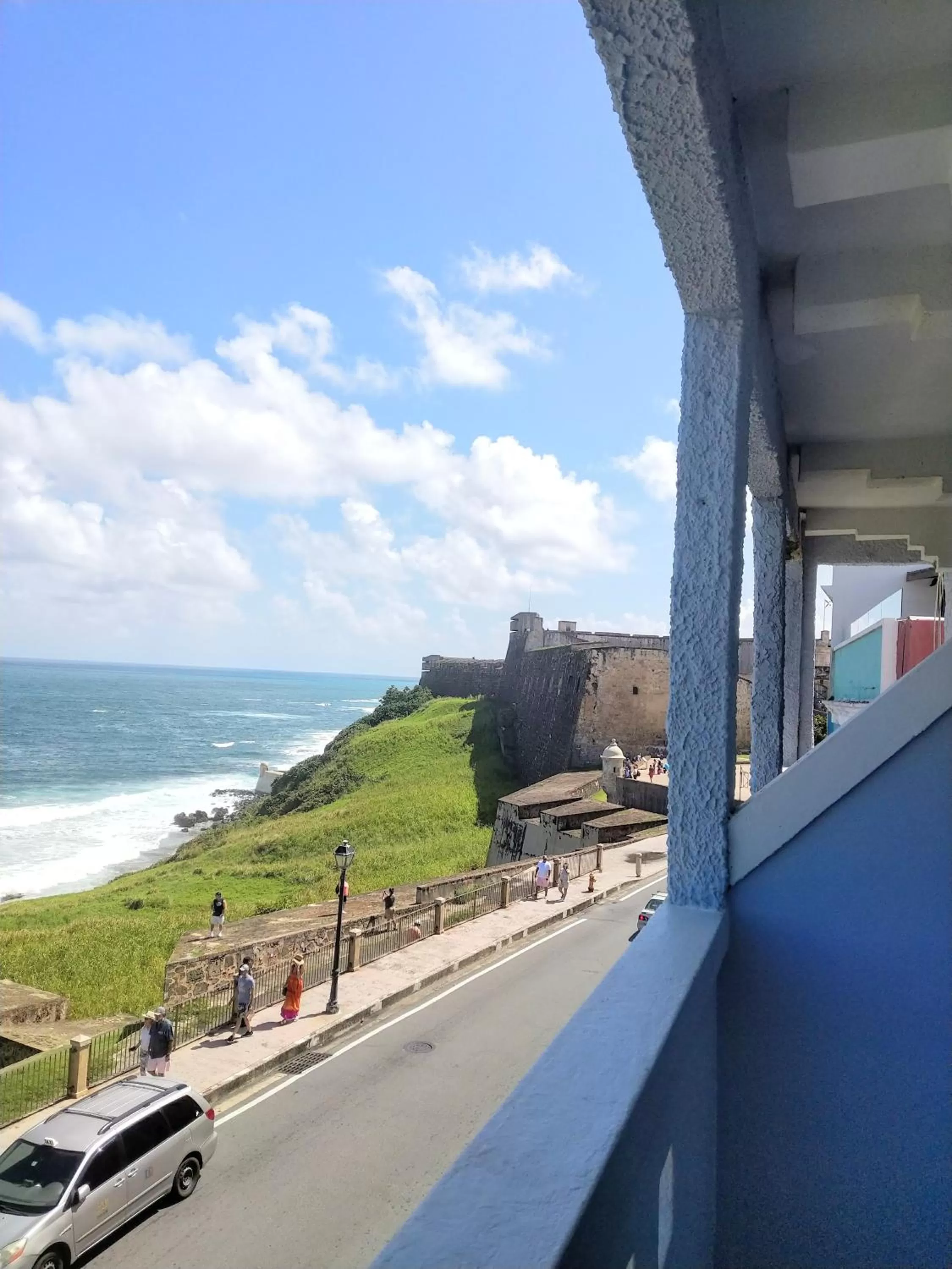Sea view in La Capitana Old San Juan Building