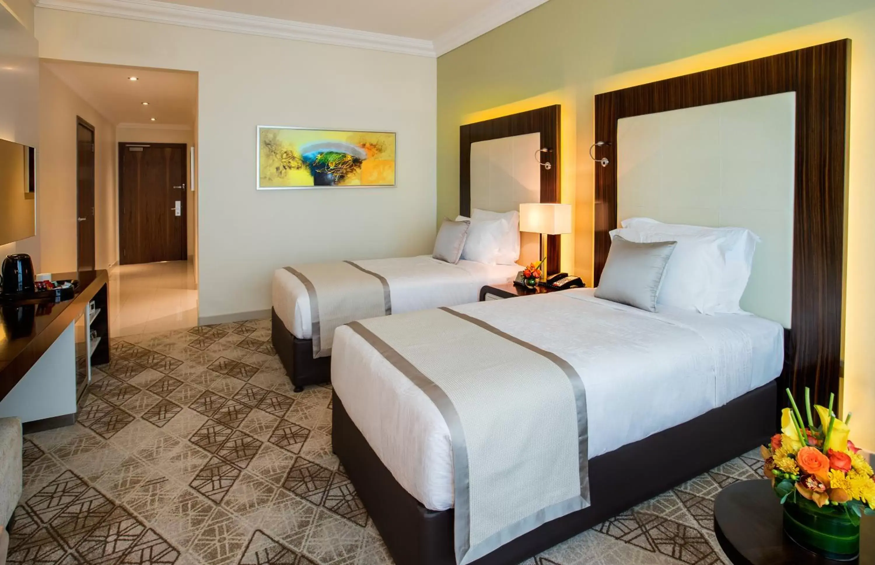 Bed in Elite Byblos Hotel