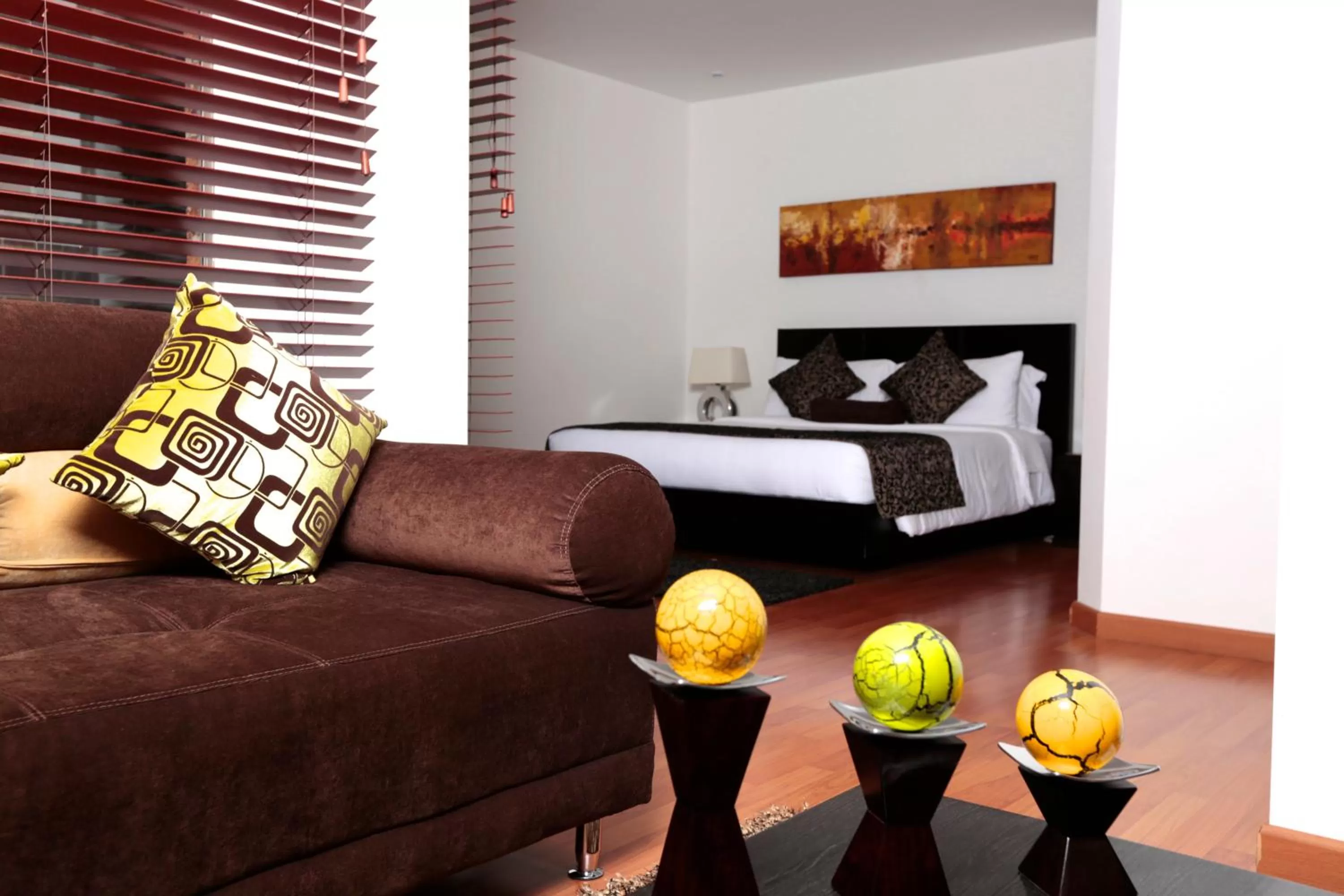 Photo of the whole room, Bed in Hotel Suites 108