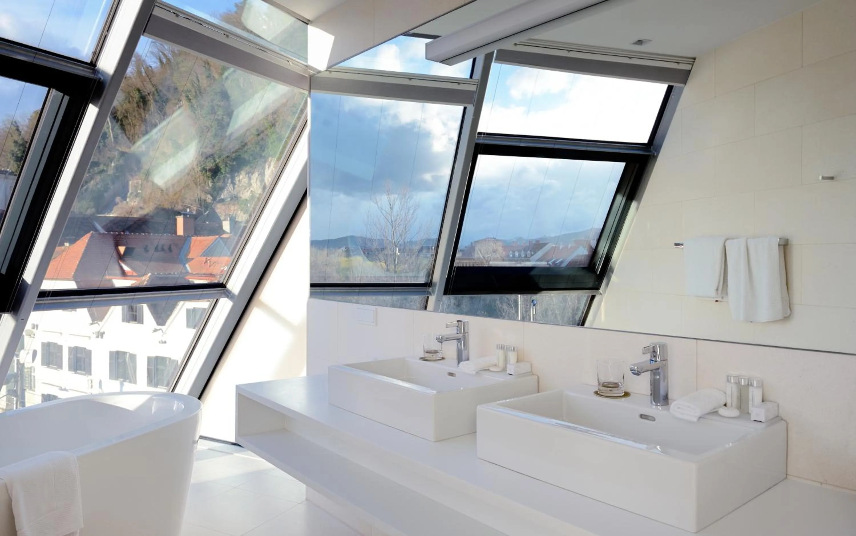 Bathroom in Schlossberghotel