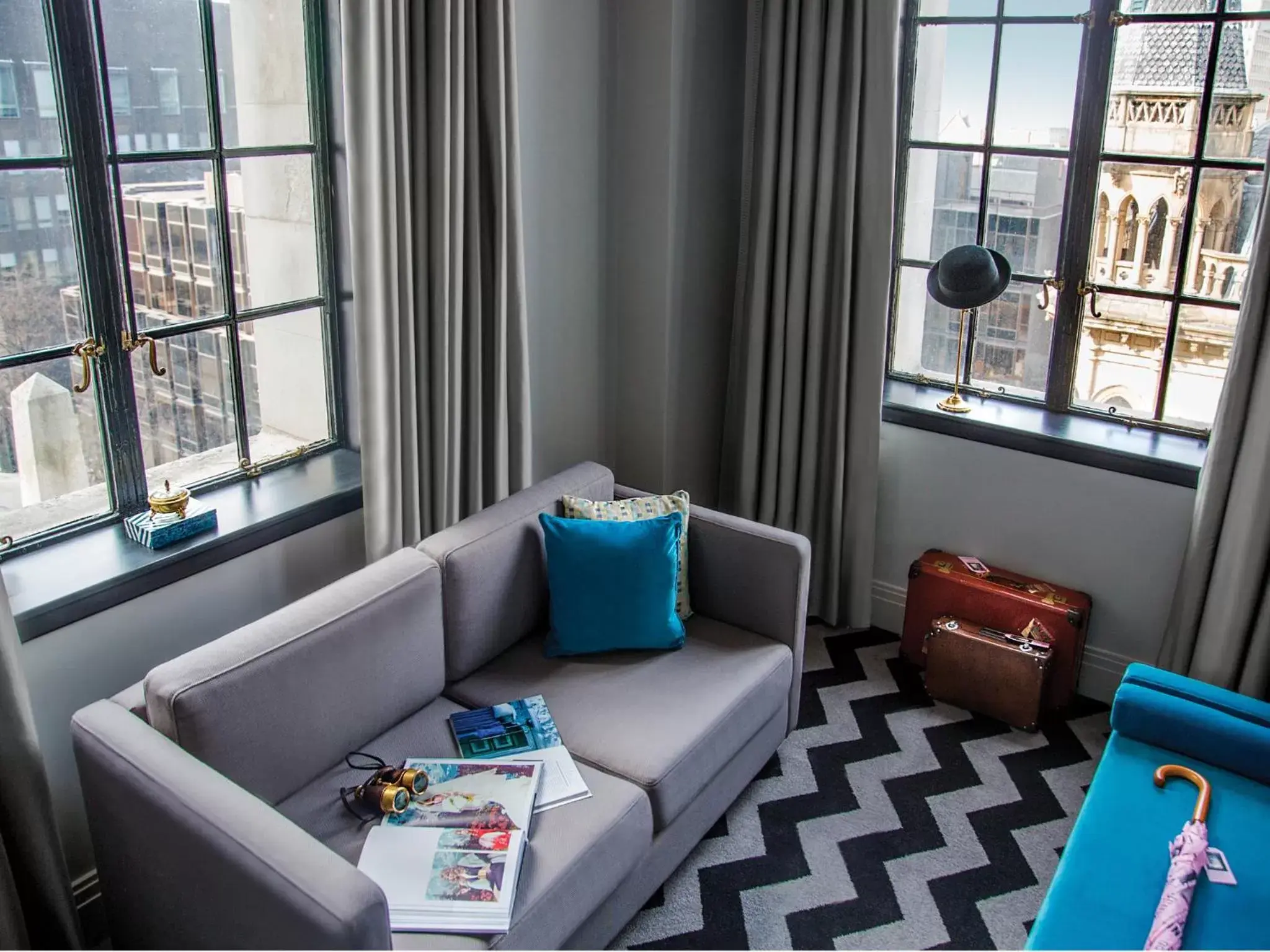 Bedroom, Seating Area in Hotel Gotham