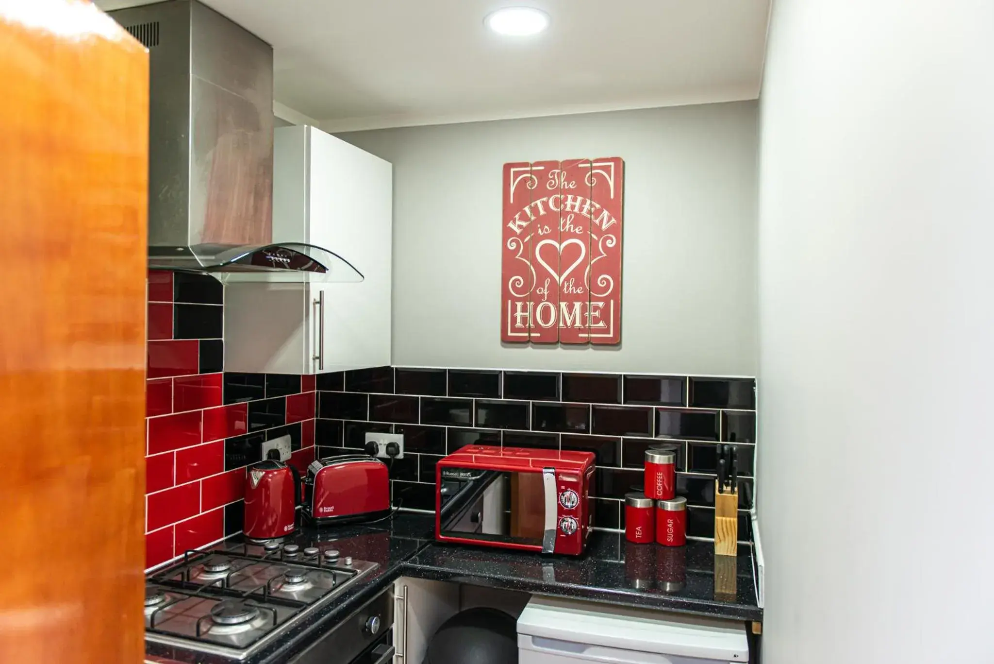 Kitchen/Kitchenette in Meridian Serviced Apartments