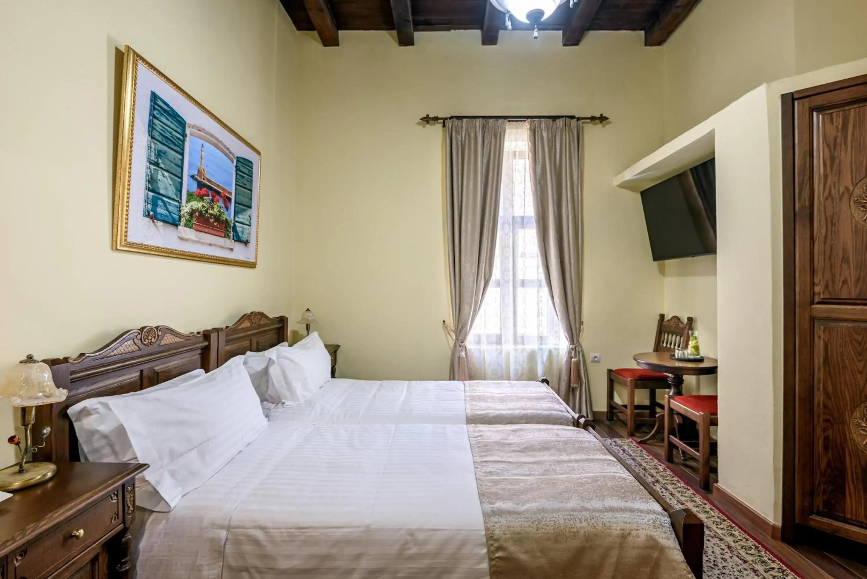 Bedroom, Bed in Porto Del Colombo Traditional Boutique Hotel