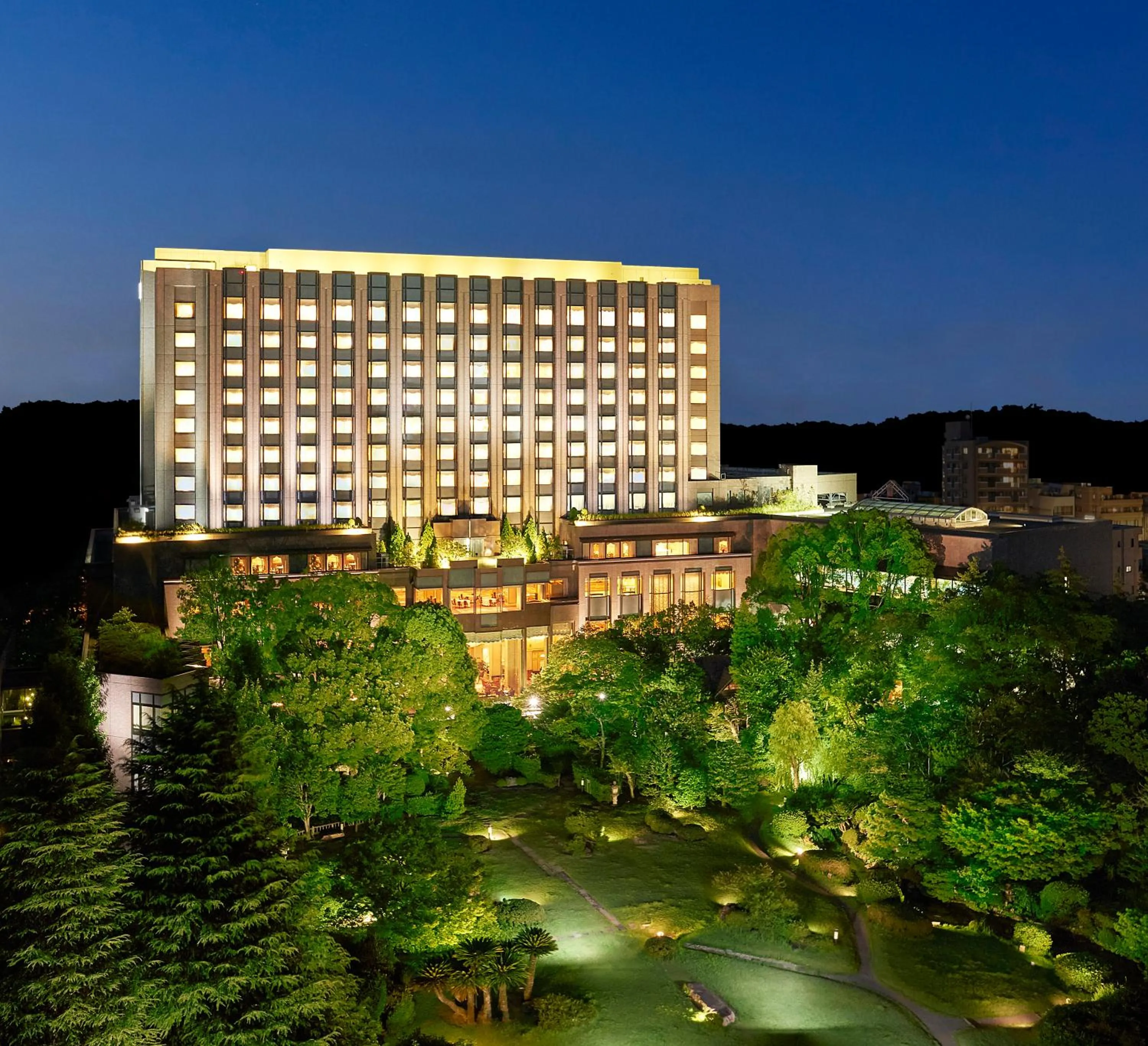 Bird's eye view in Rihga Royal Hotel Tokyo
