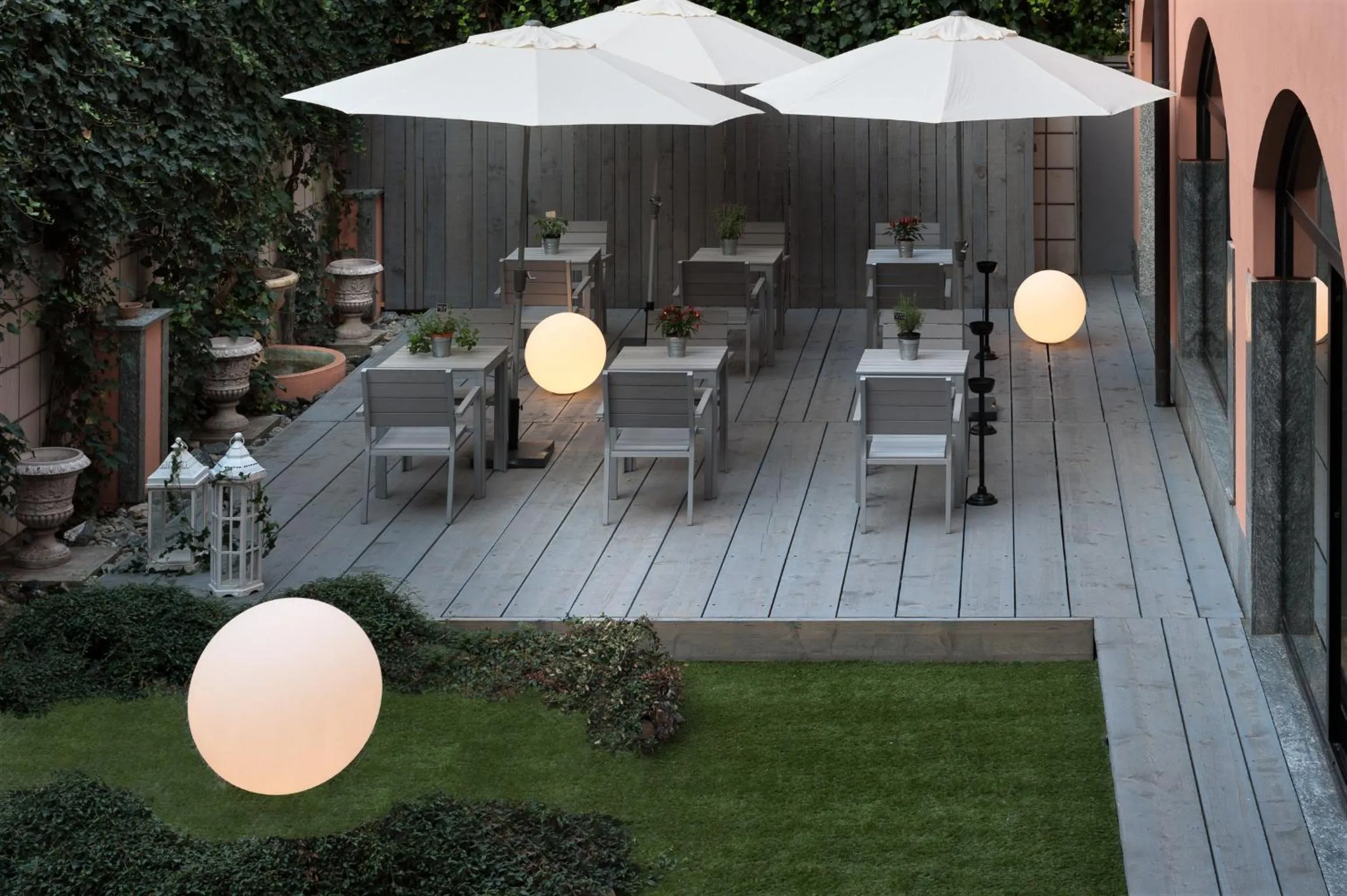 Garden in Hotel Lombardia