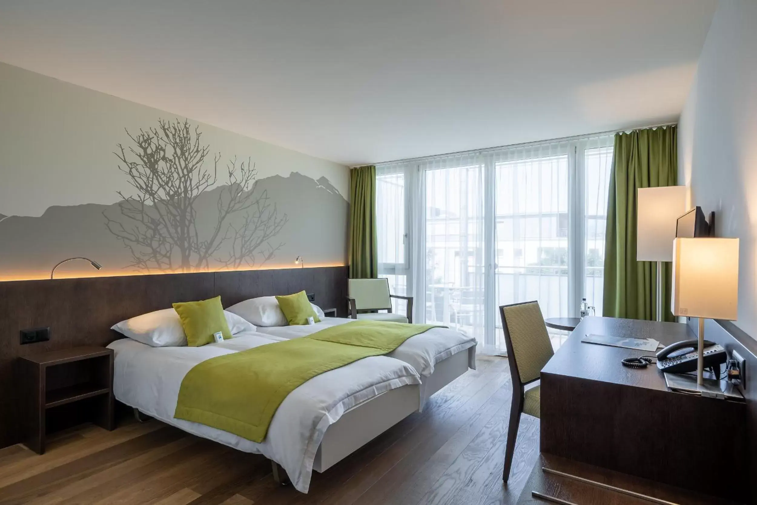 Bedroom in Hotel Artos Interlaken