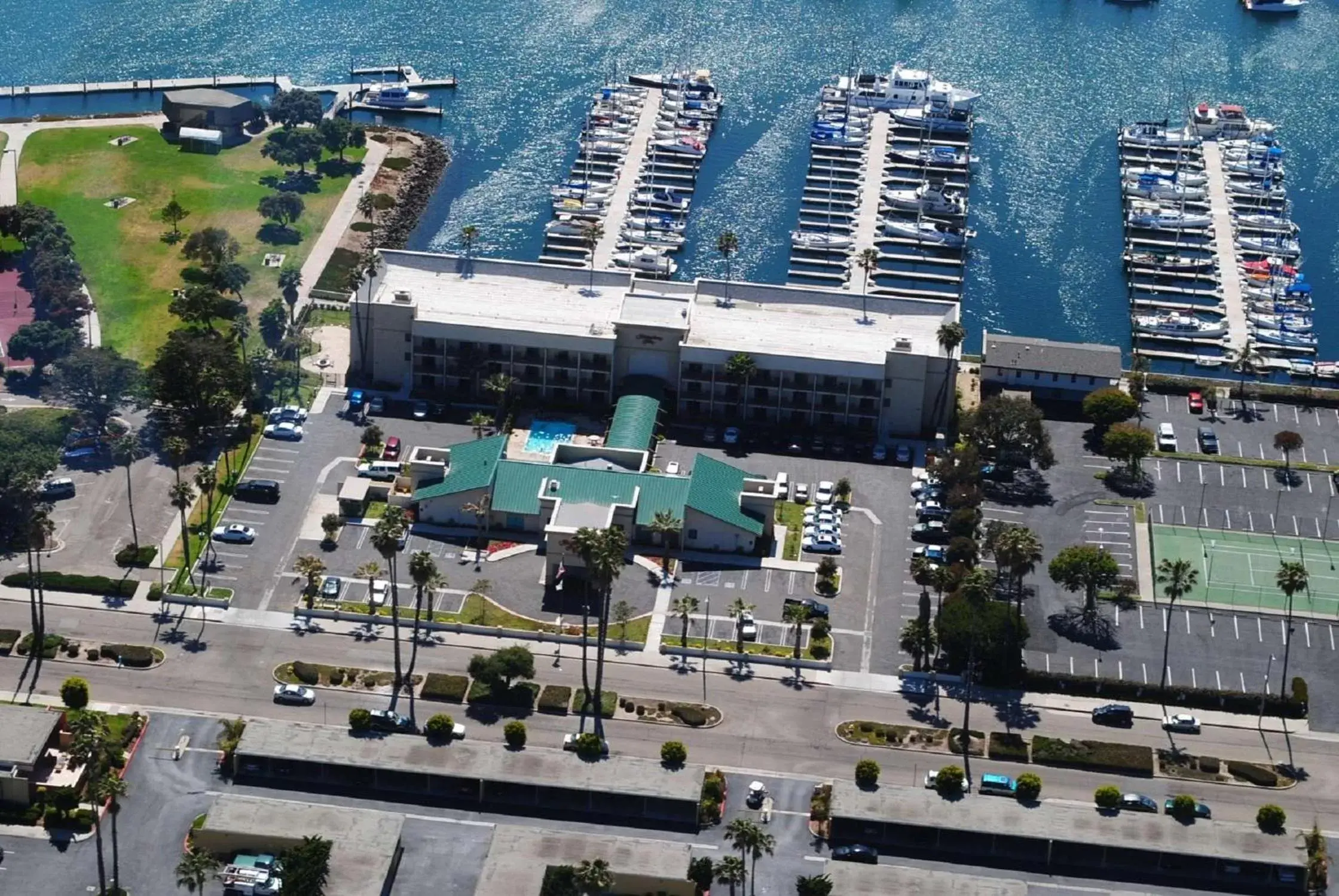 Property building in Hampton Inn Channel Islands Harbor Property building in Hampton Inn Channel Islands Harbor