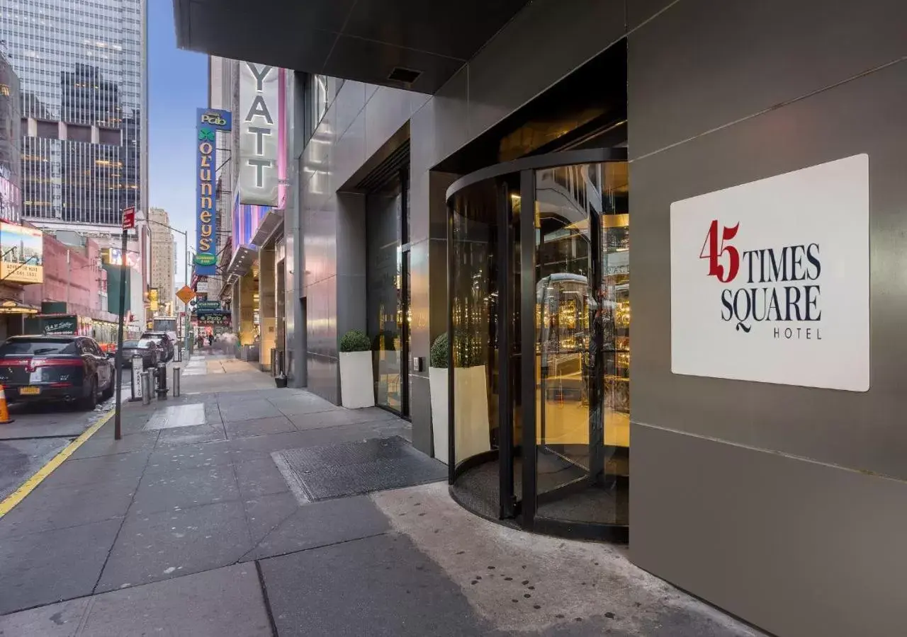 Facade/entrance in 45 Times Square Hotel