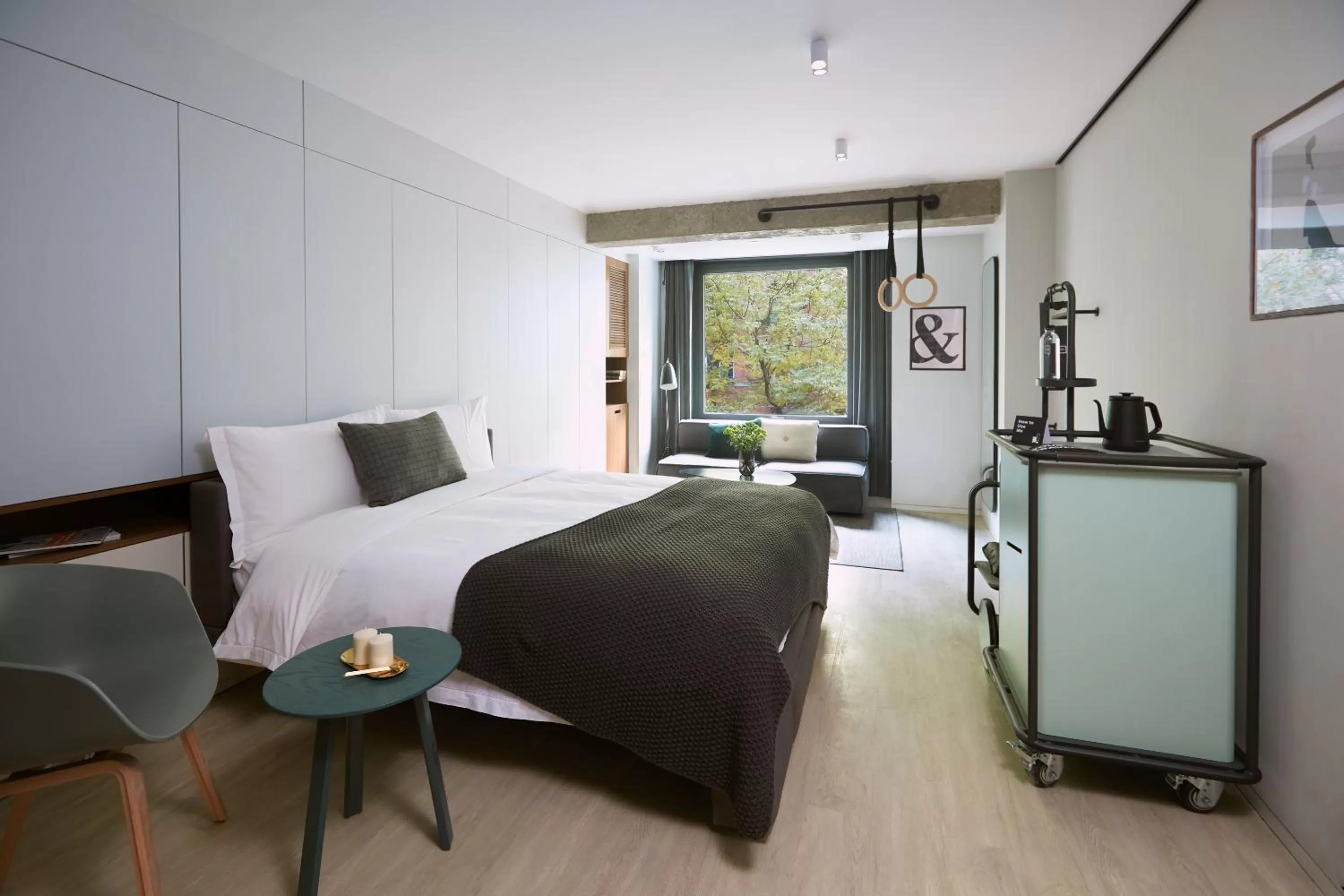 Photo of the whole room, Bed in Stey Beijing Wangfujing Hotel