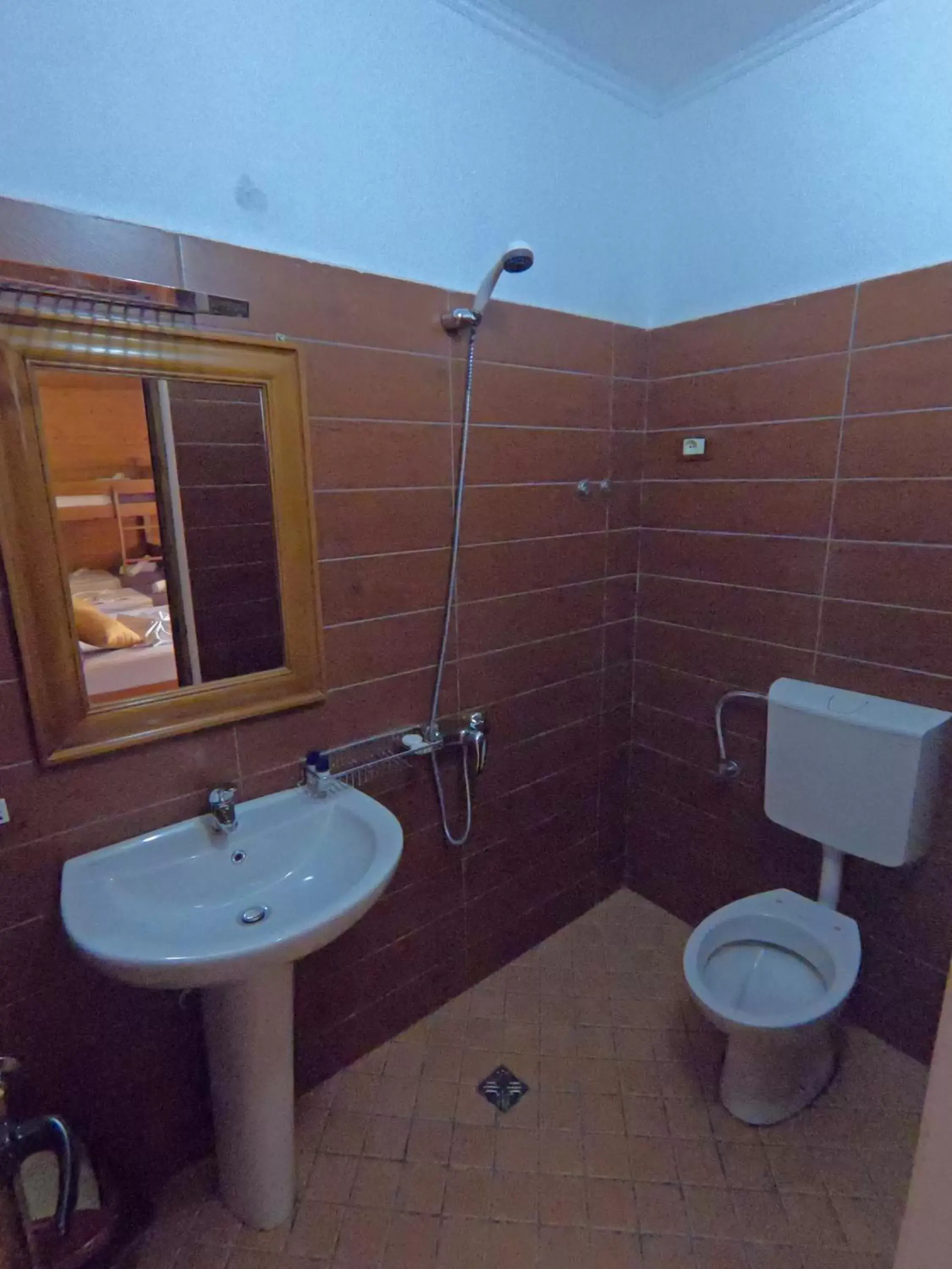 Toilet, Bathroom in Hotel Bicaj